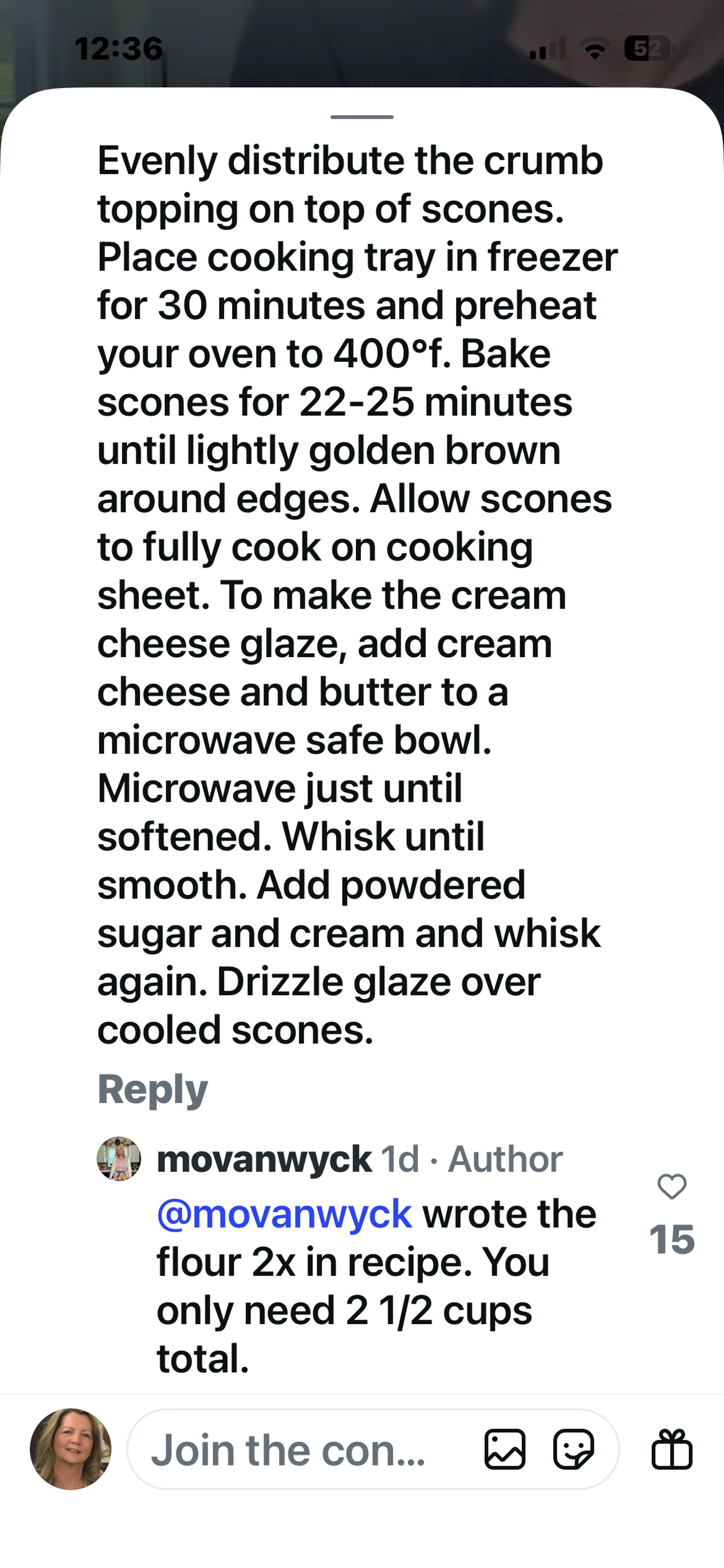 The Best #blueberryscones Recipe in the Comments