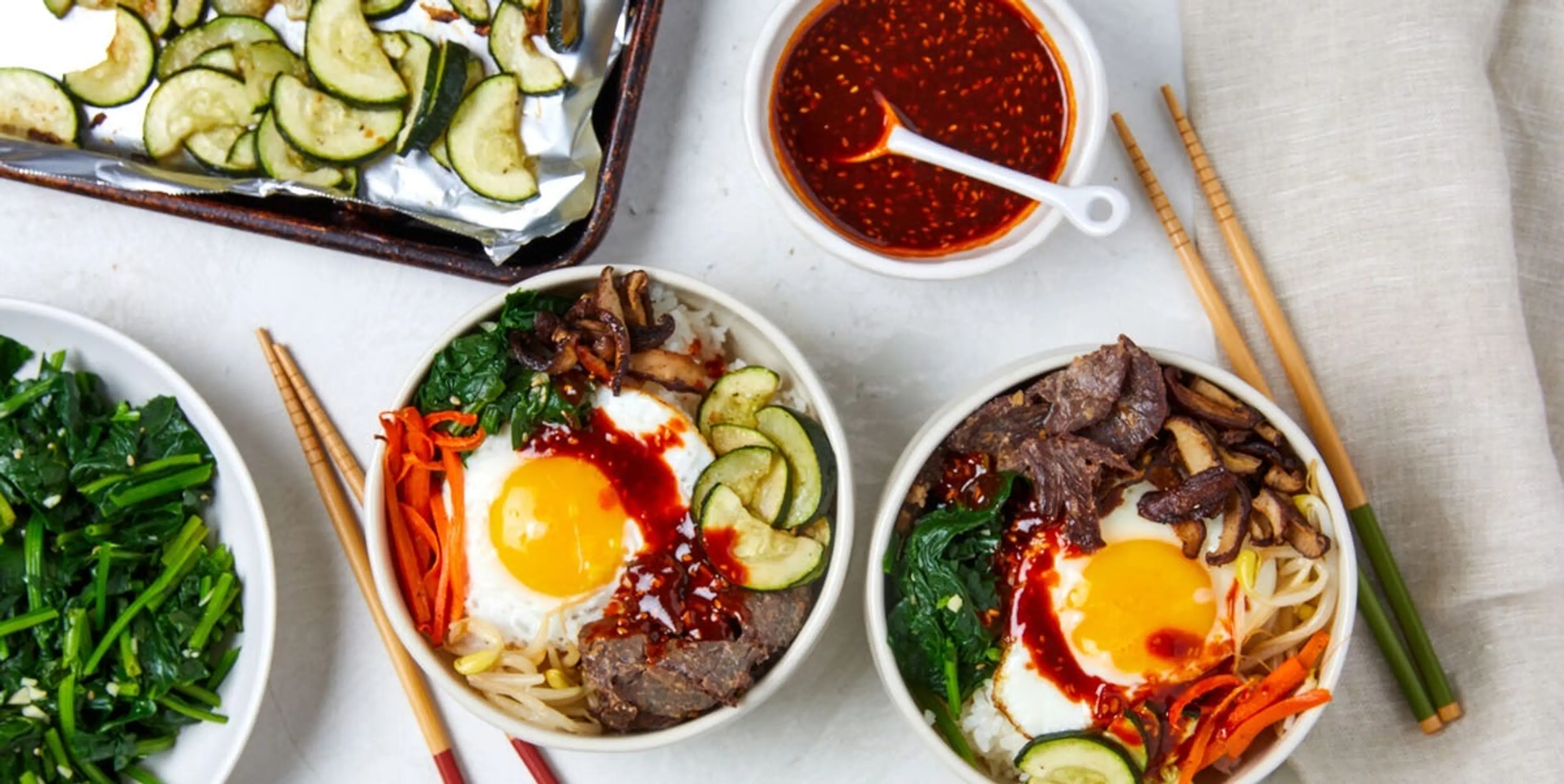 Sheet Pan Bibimbap
