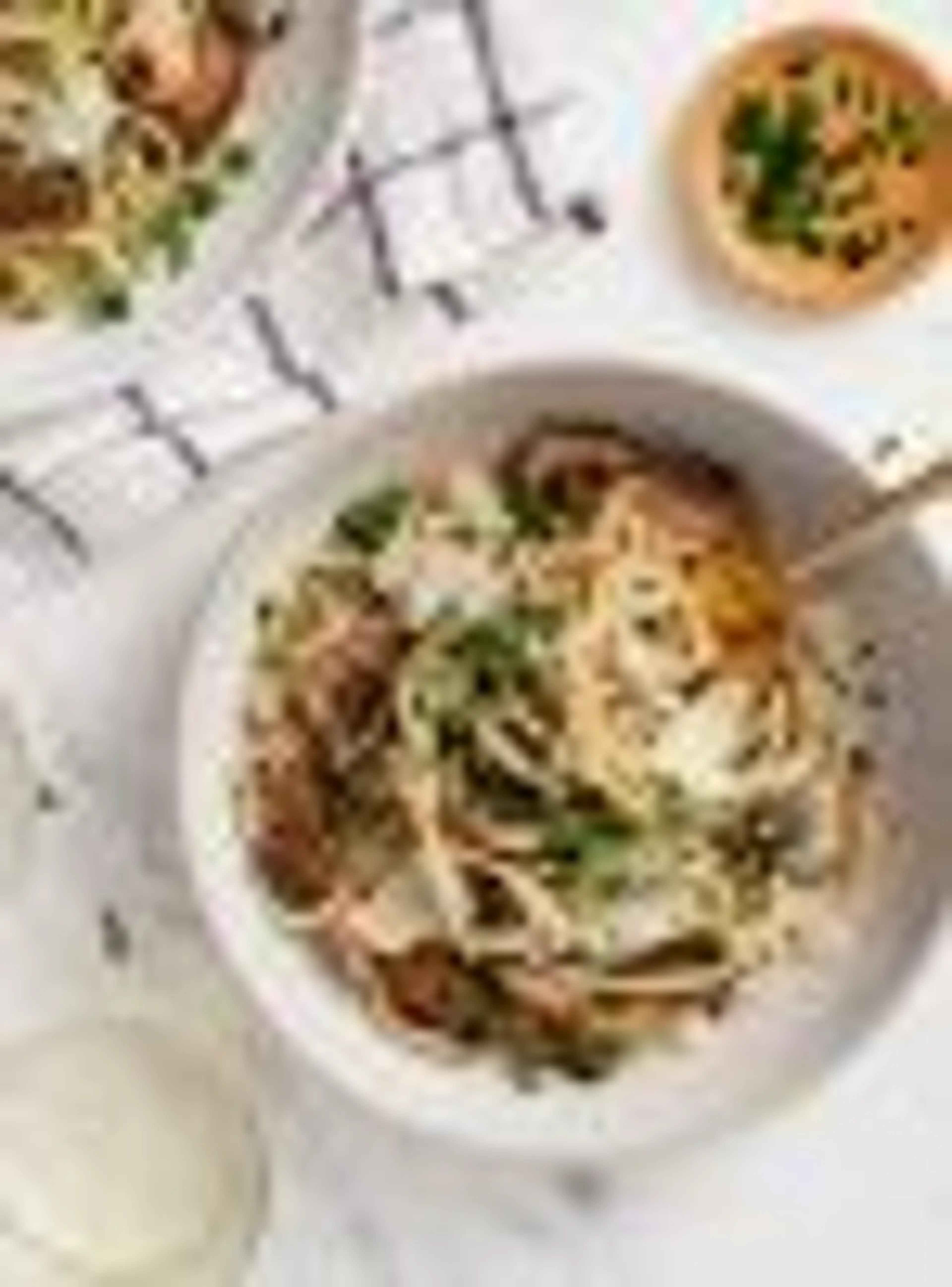 Garlic Herb Mushroom Pasta