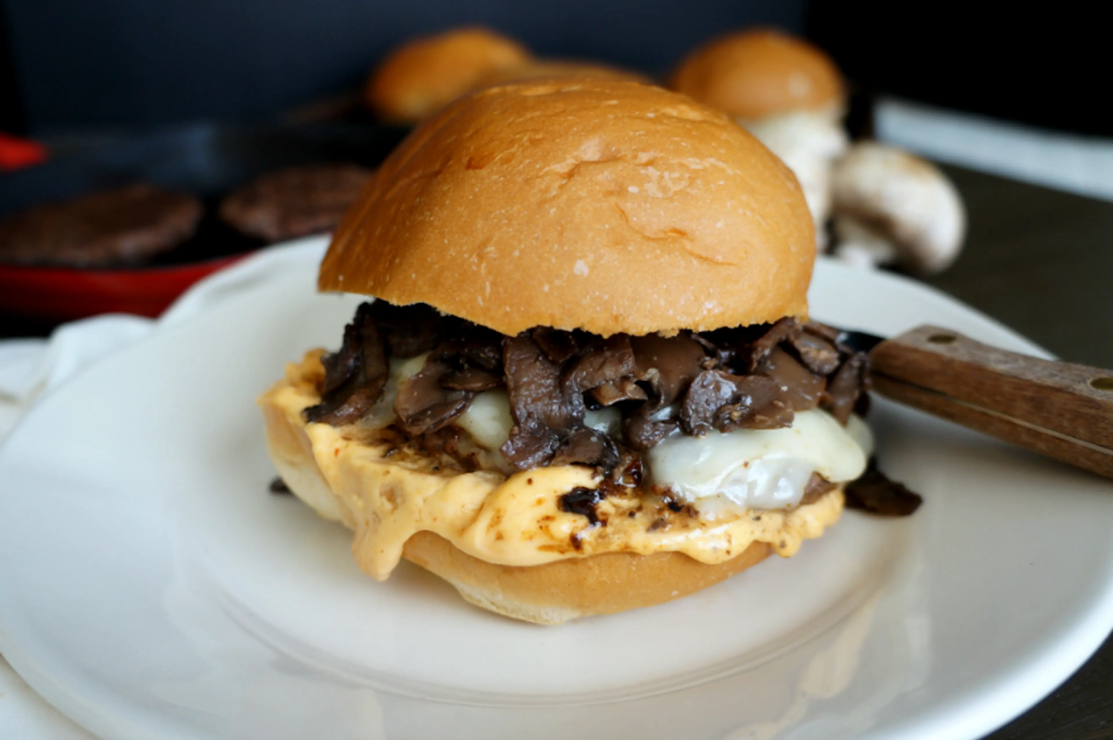 voodoo mushroom burgers