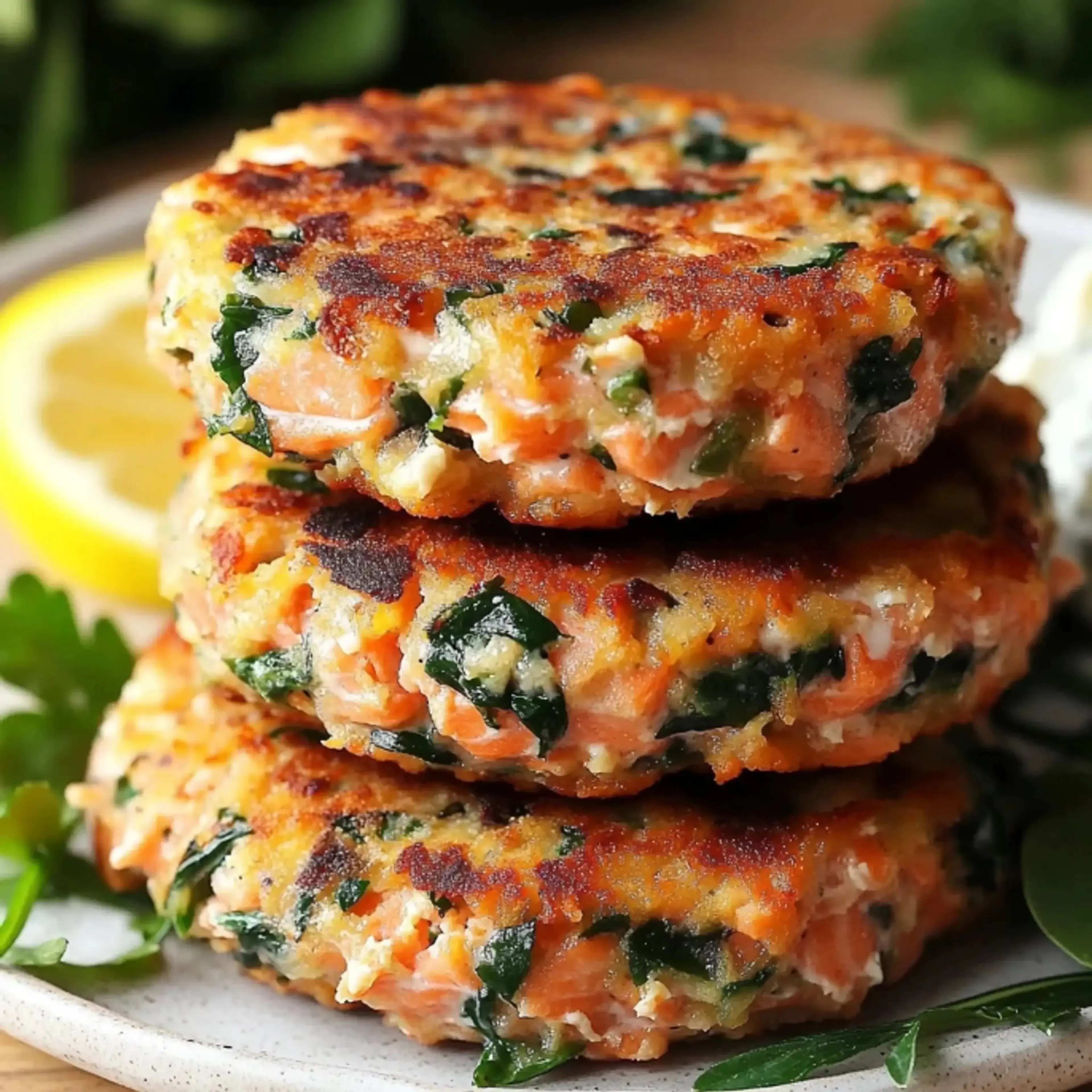 Mediterranean Salmon Patties