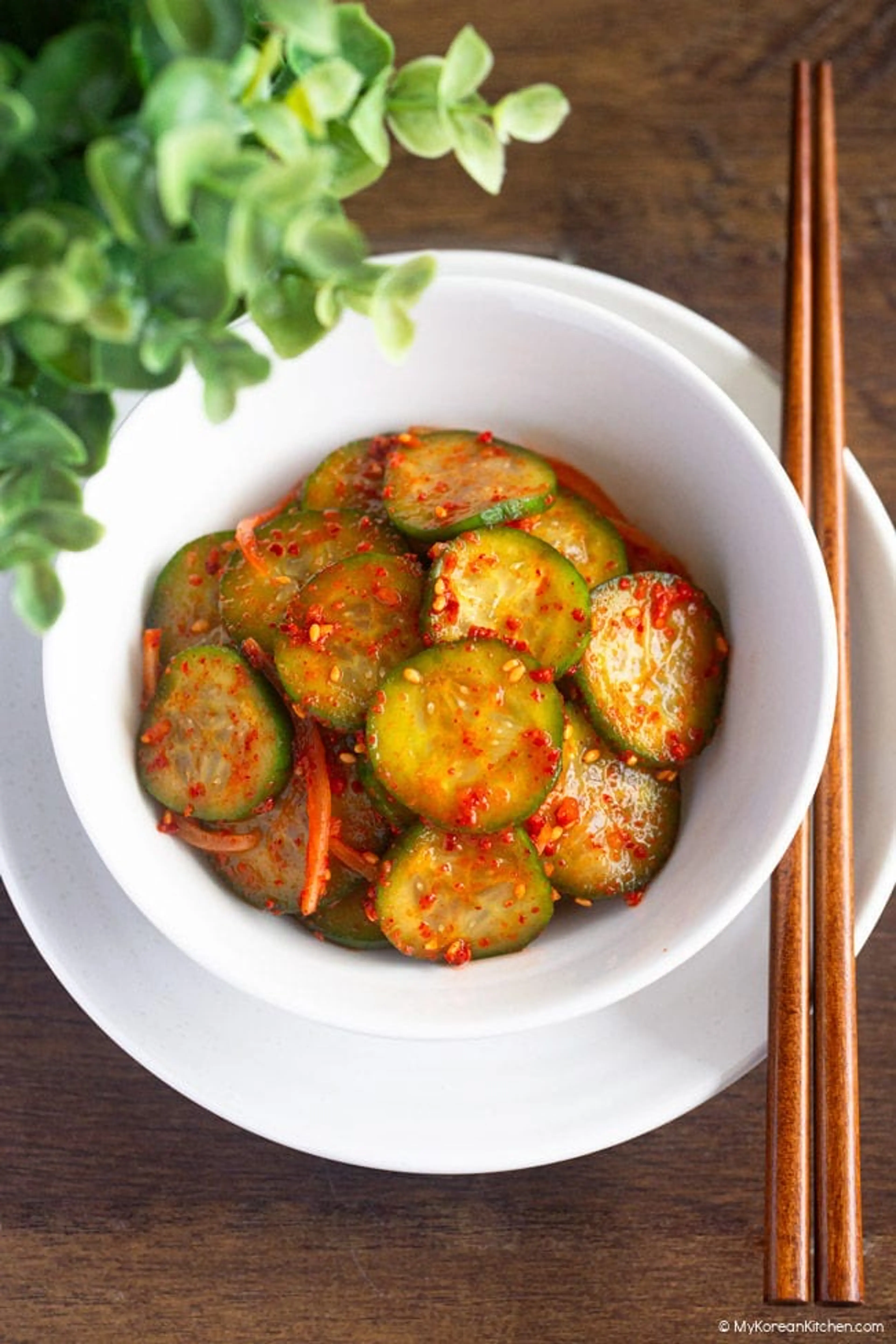 Oi Muchim (Korean Cucumber Salad)