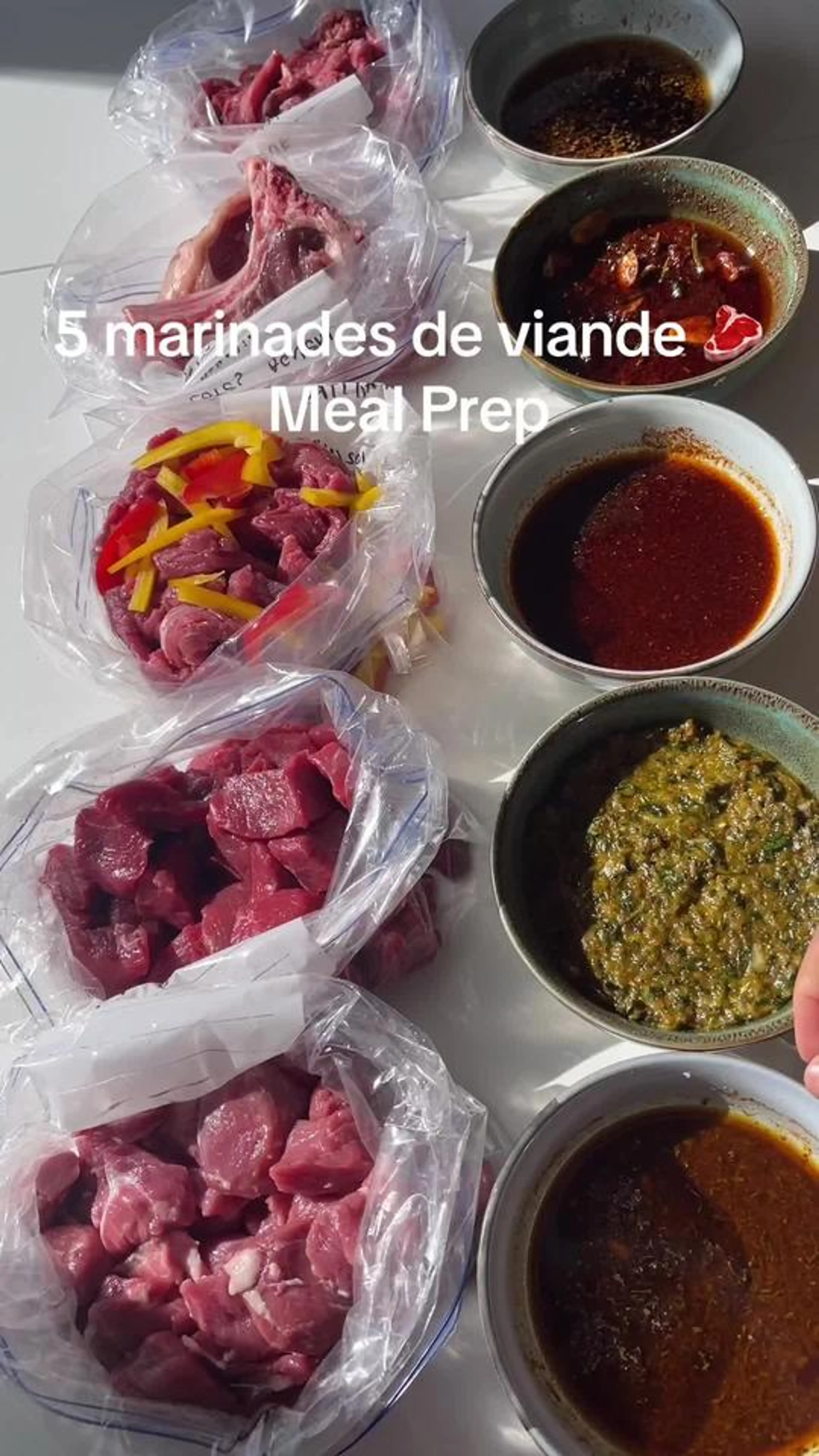 5 Marinades  De Viande À Congeler