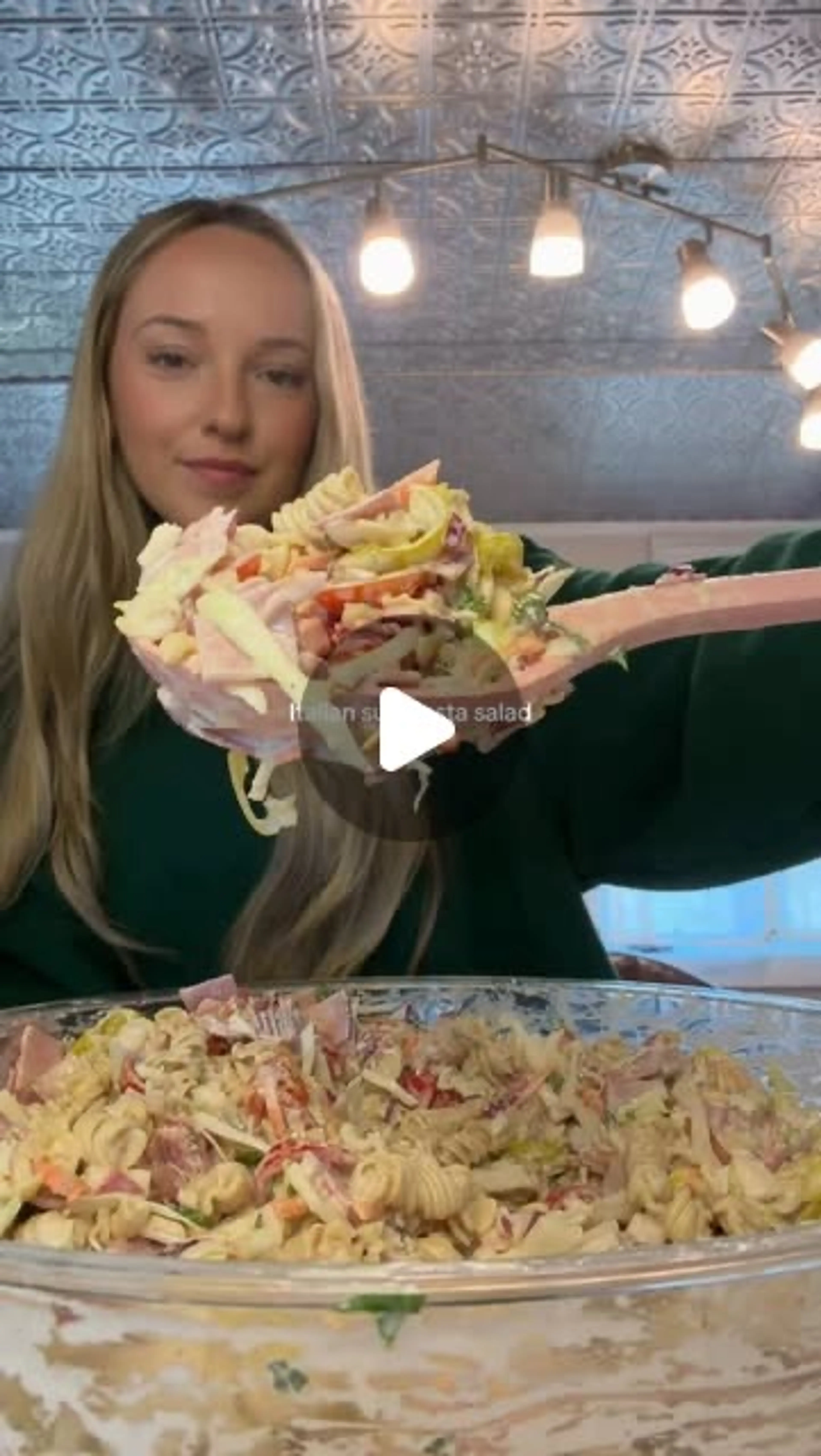 Italian Sub Pasta Salad