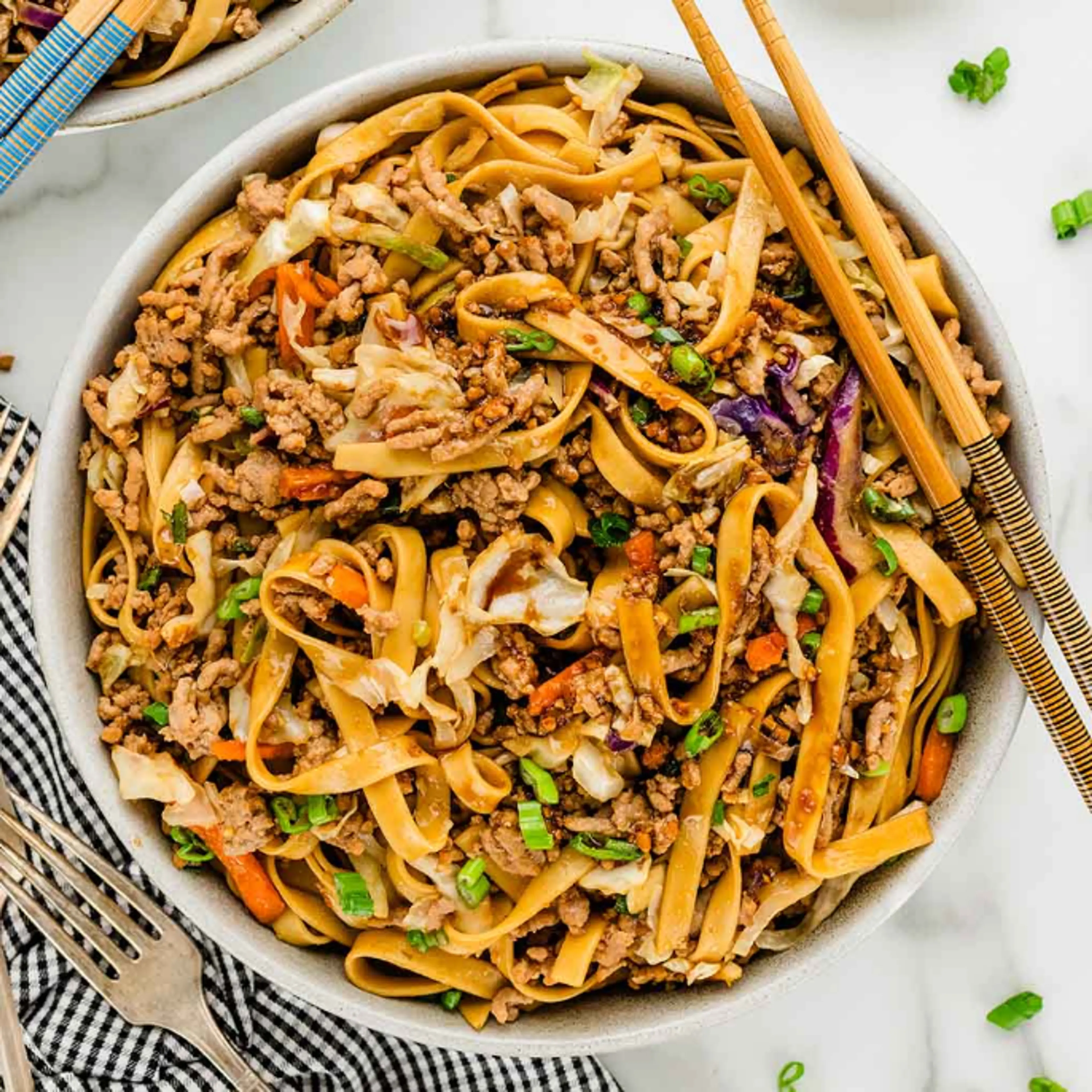 Potsticker Noodle Bowl