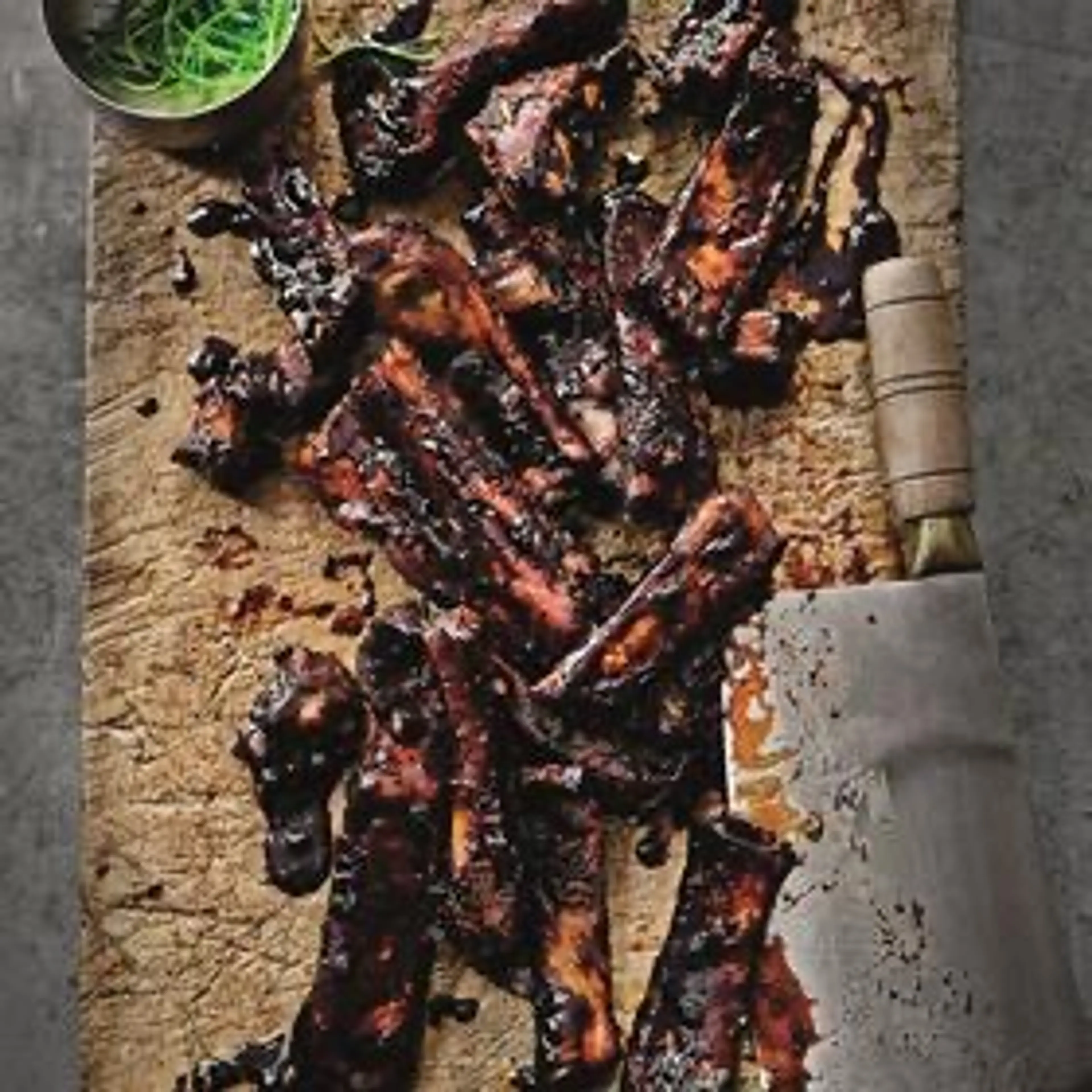Barbecued Hoisin and Cola Ribs