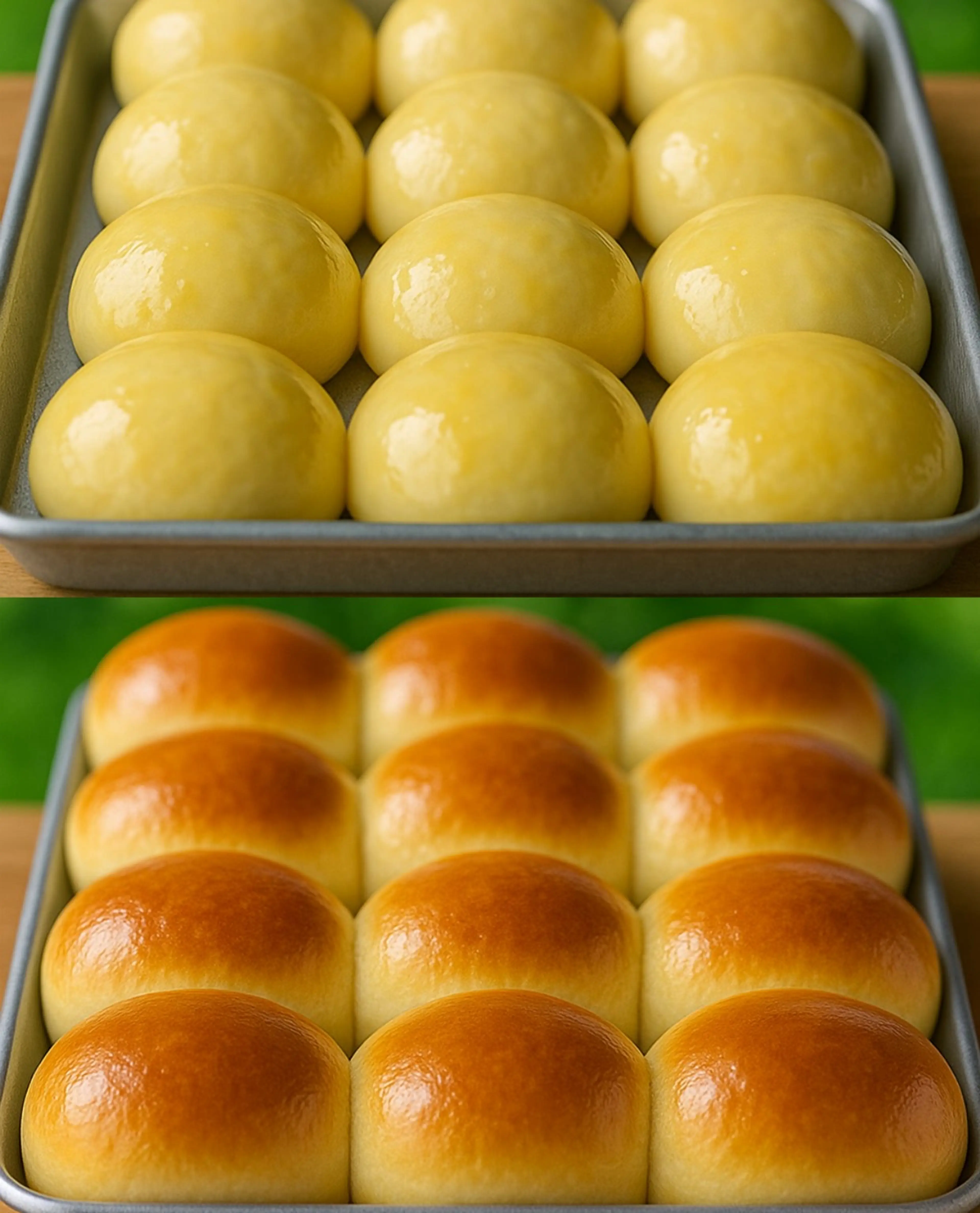 Milk Bread Honey Buns Soft & Fluffy