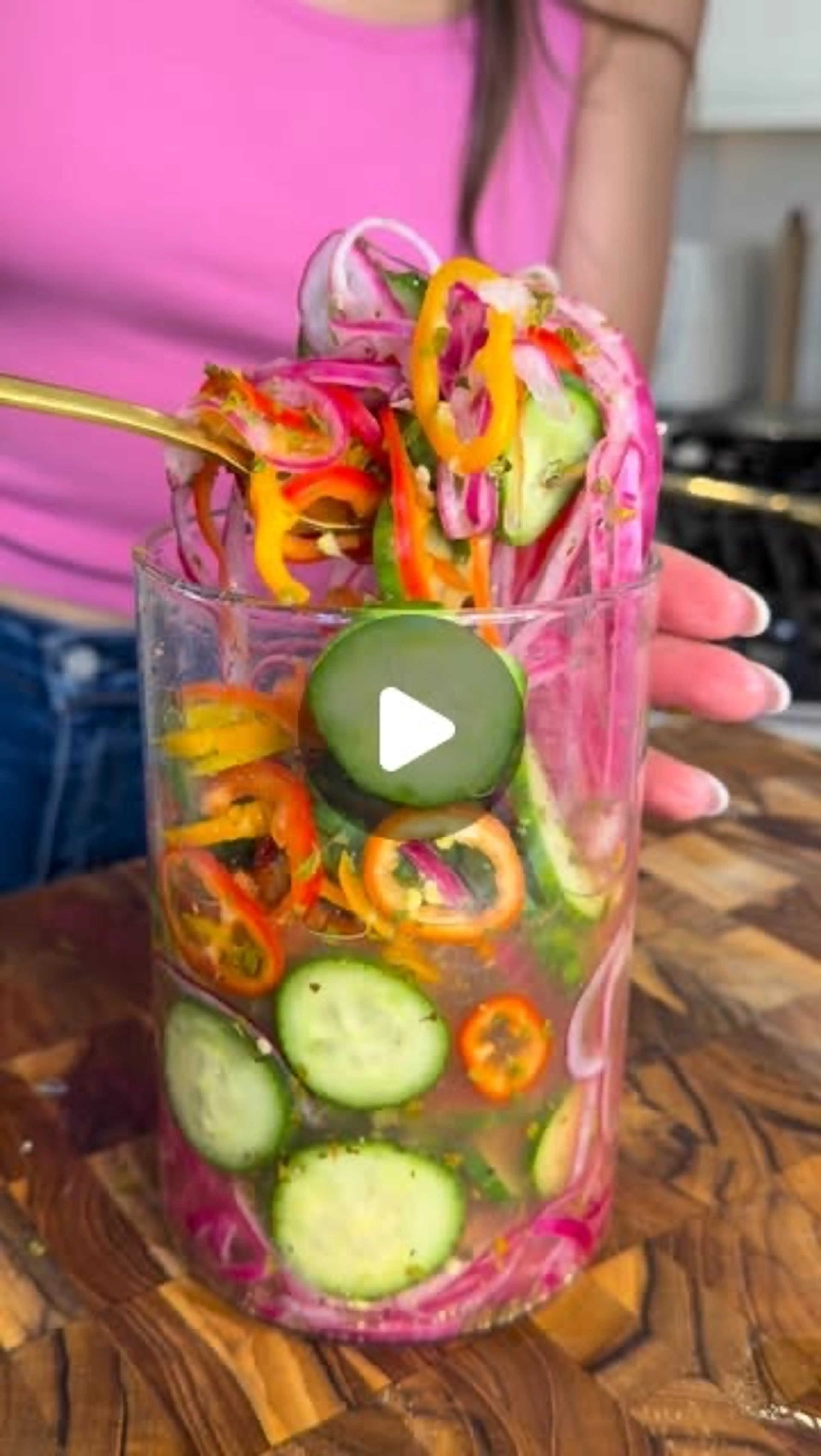 No Boil Pickled Onion Salad
