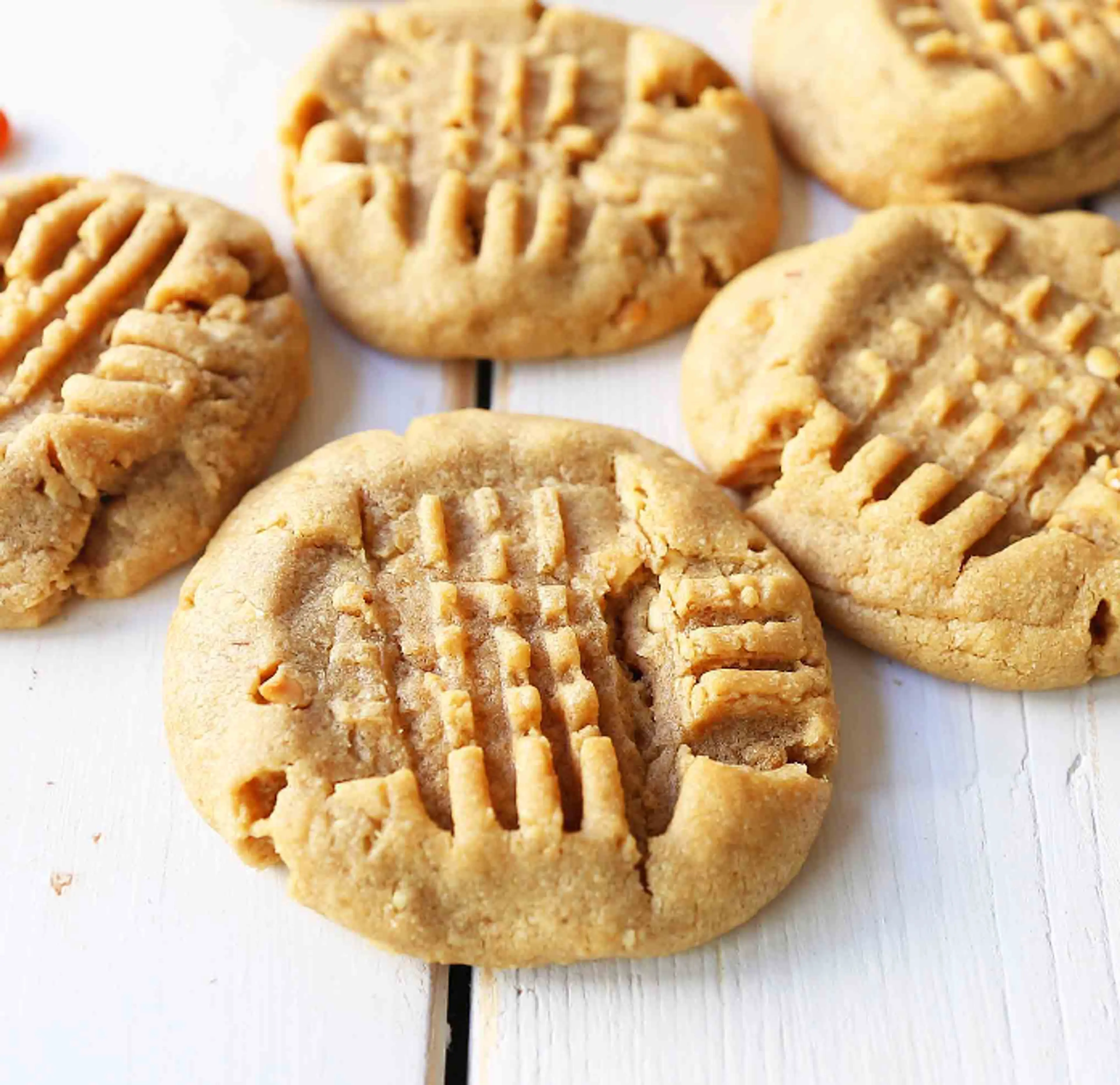 Soft Chewy Peanut Butter Cookies