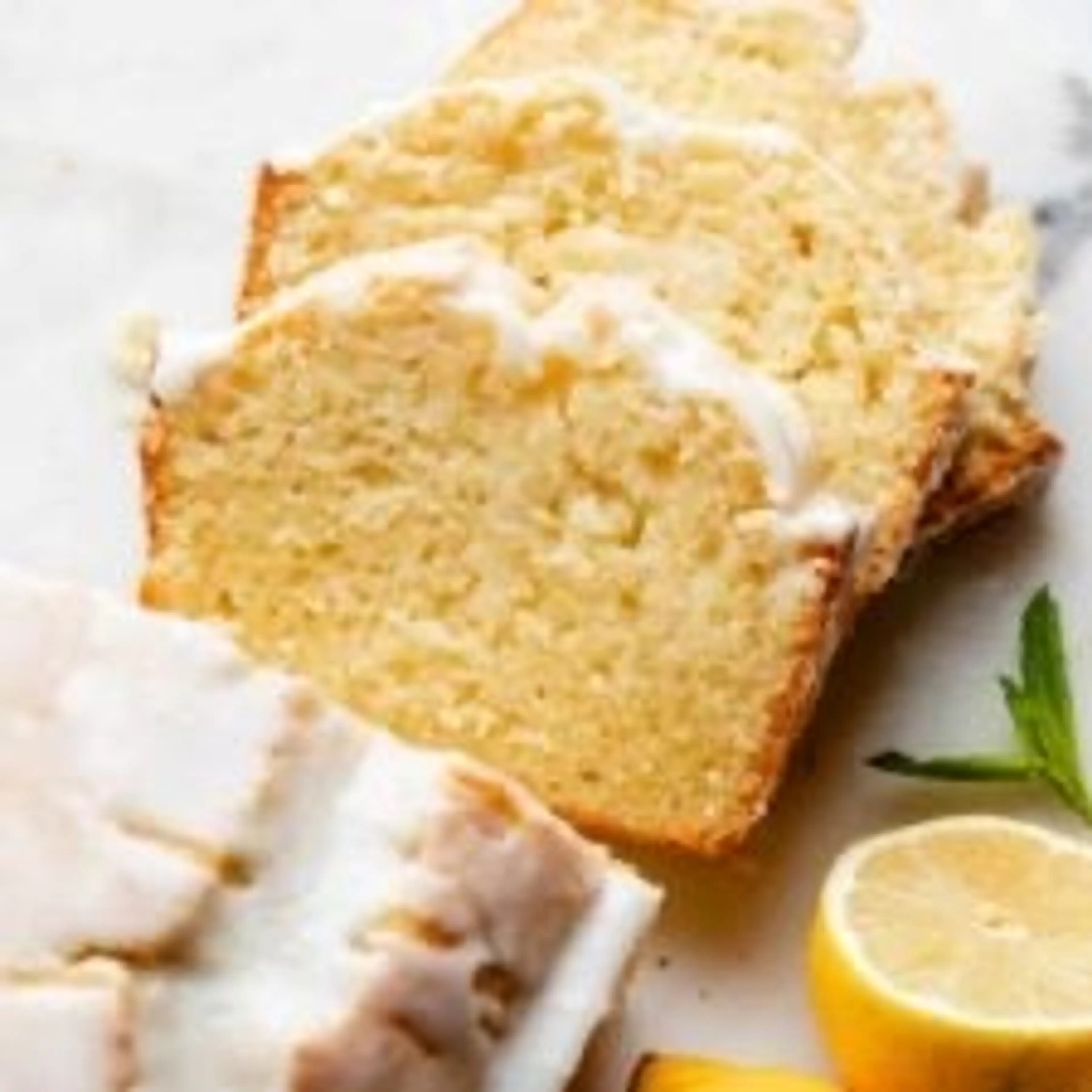 Iced Lemon Pound Cake
