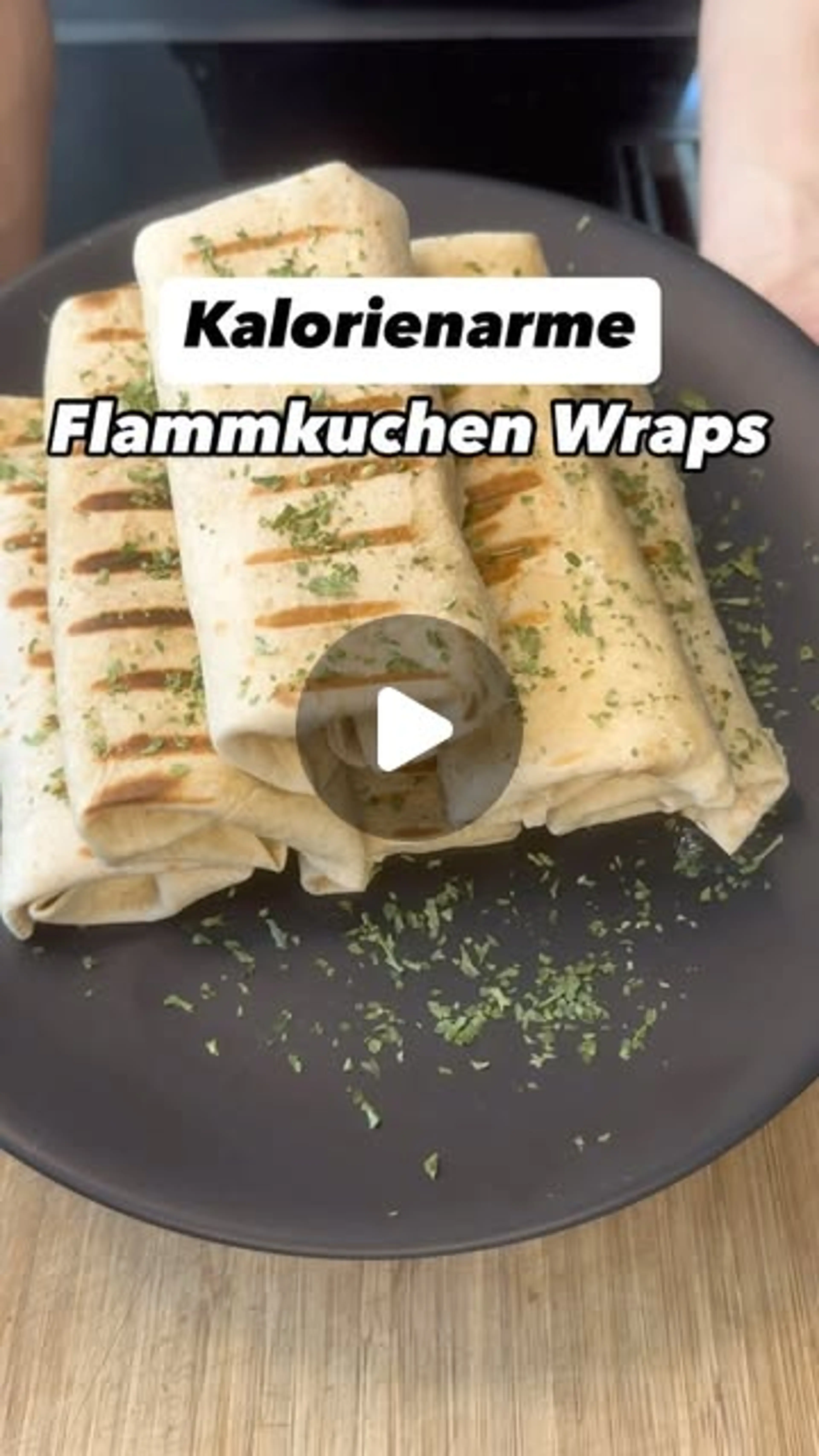 Flammkuchen Wraps