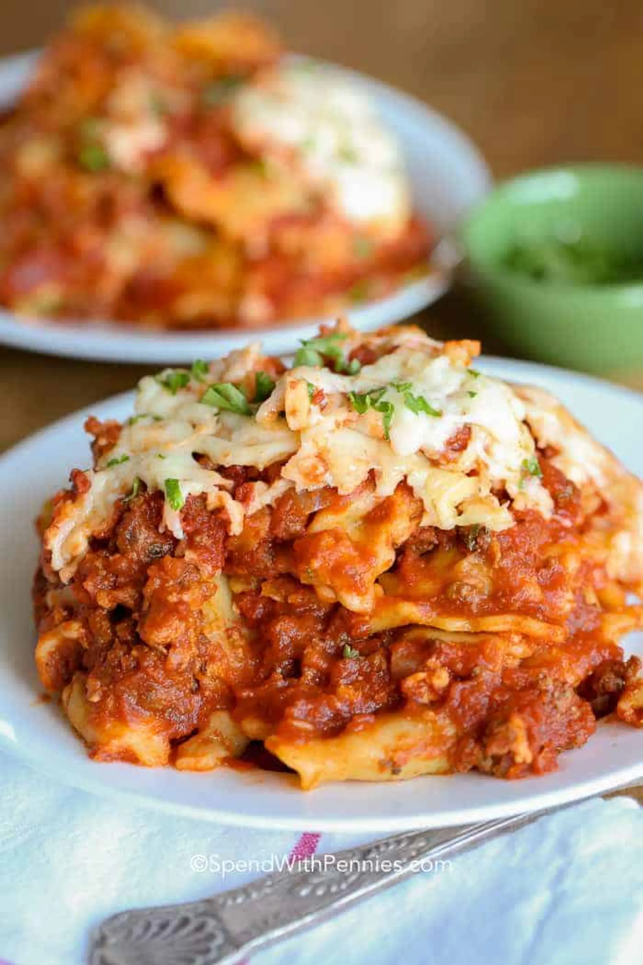Lazy Crock Pot Lasagna (Ravioli)