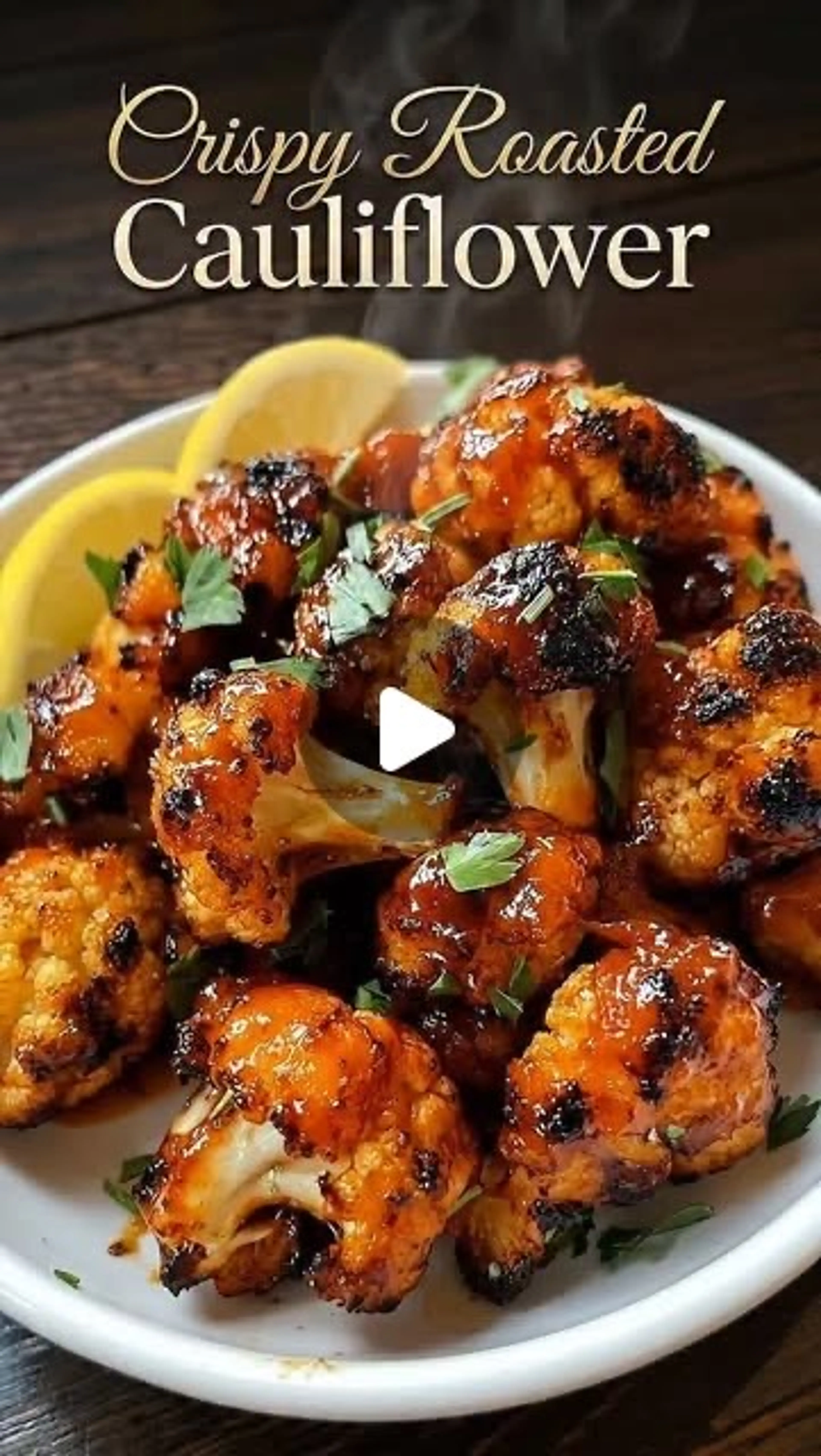 Crispy Roasted Cauliflower
