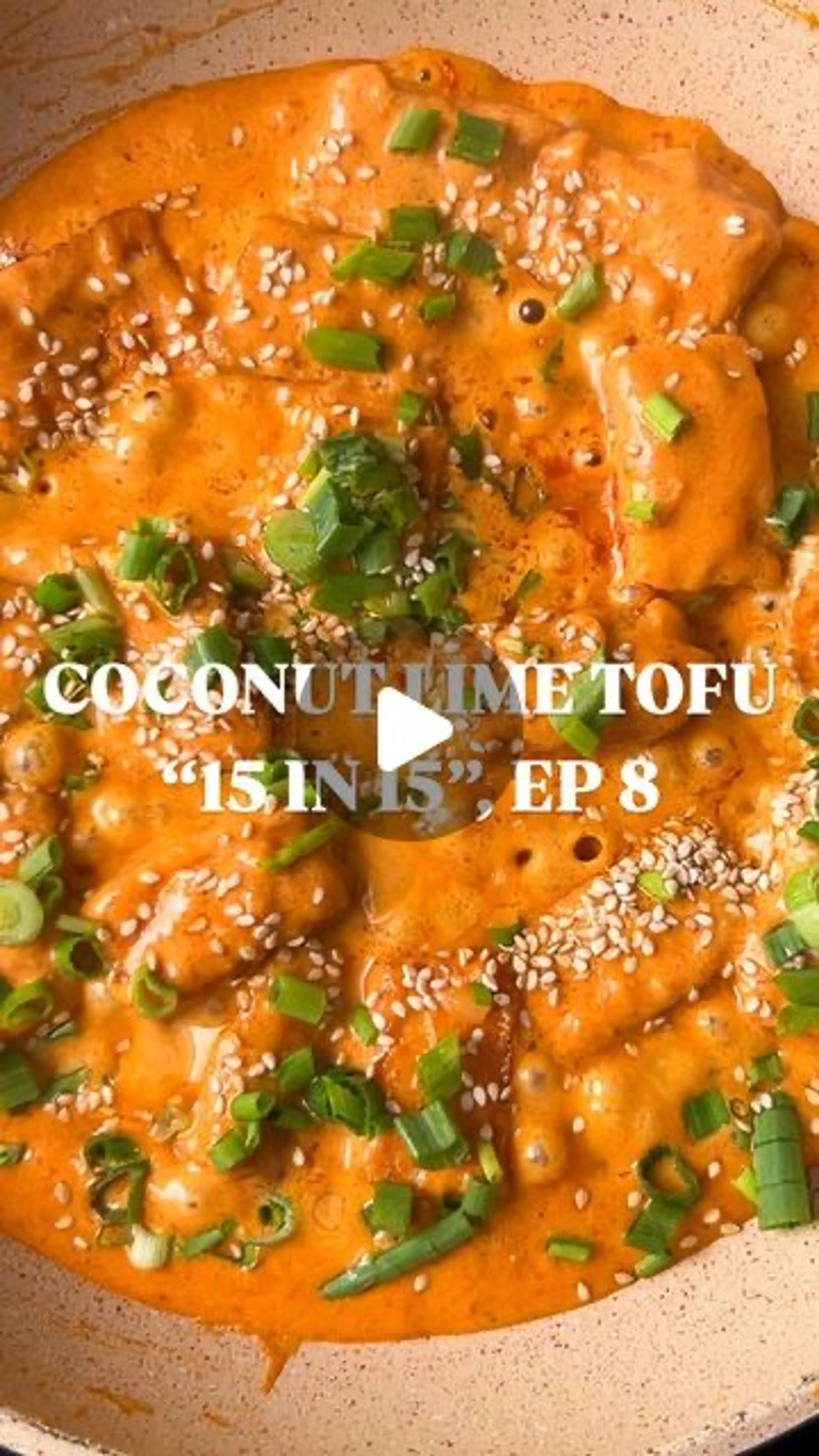 Coconut Lime Tofu!