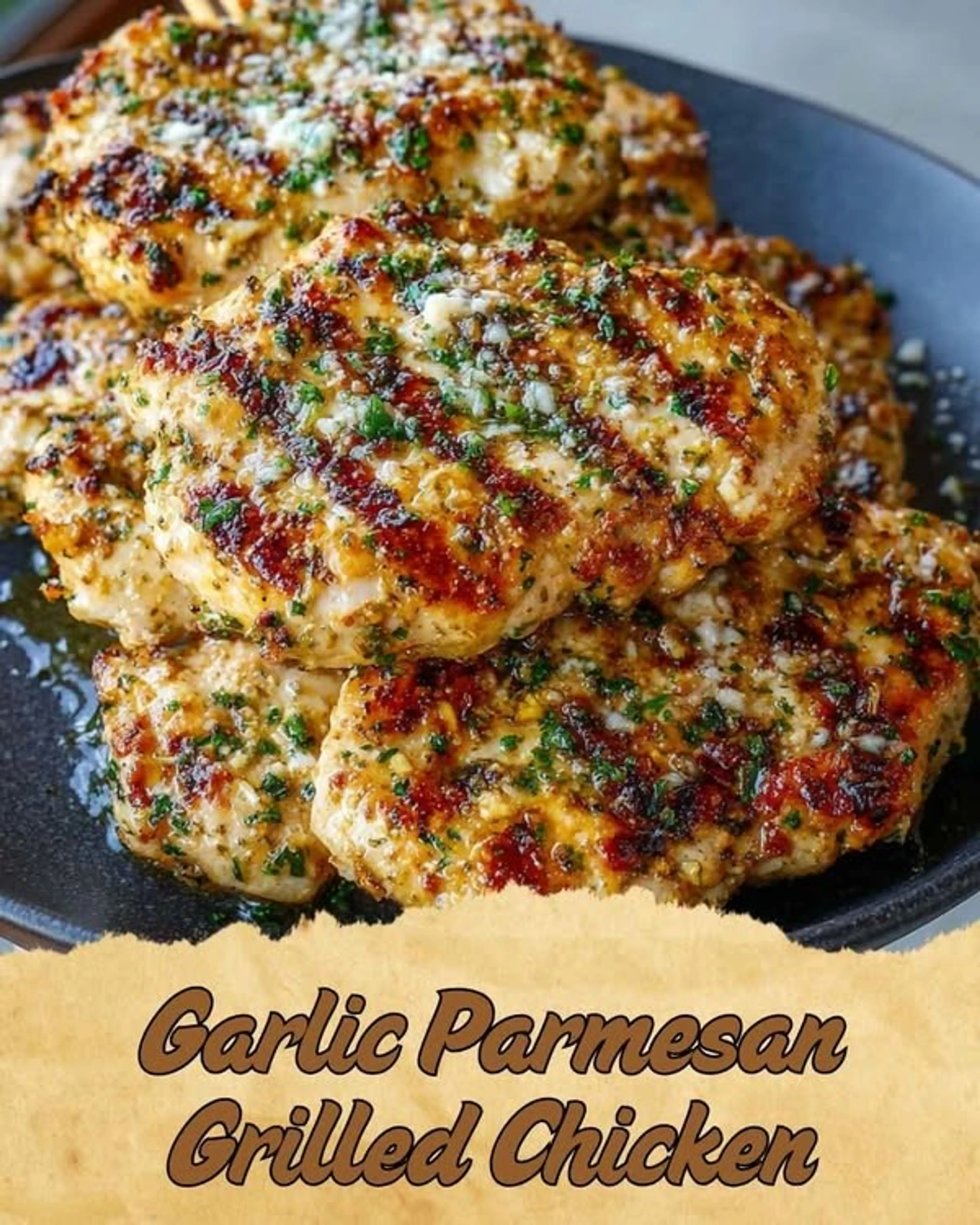 Garlic Parmesan Grilled Chicken