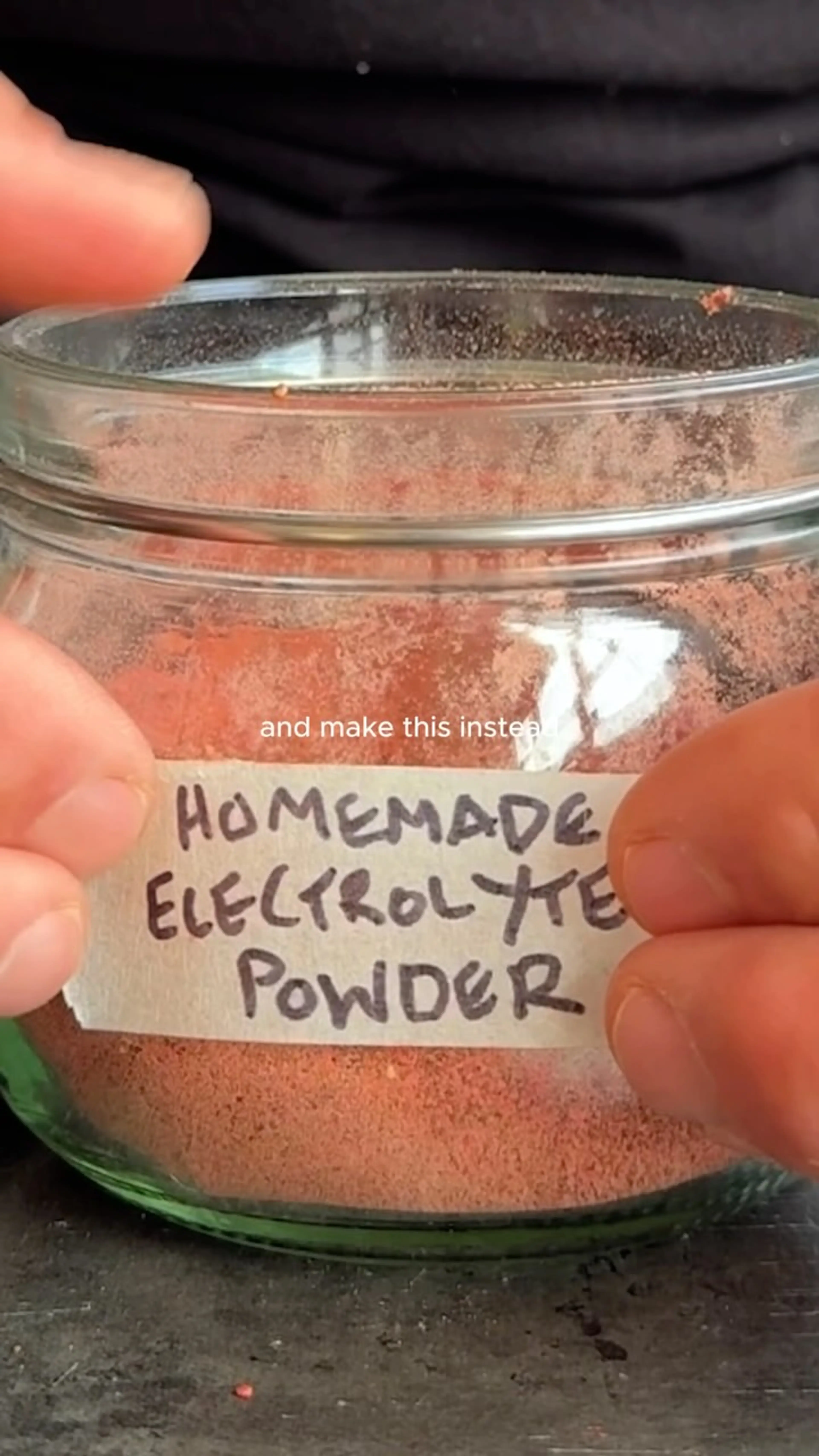 Homemade Electrolytes Using Easy to Find Ingredients