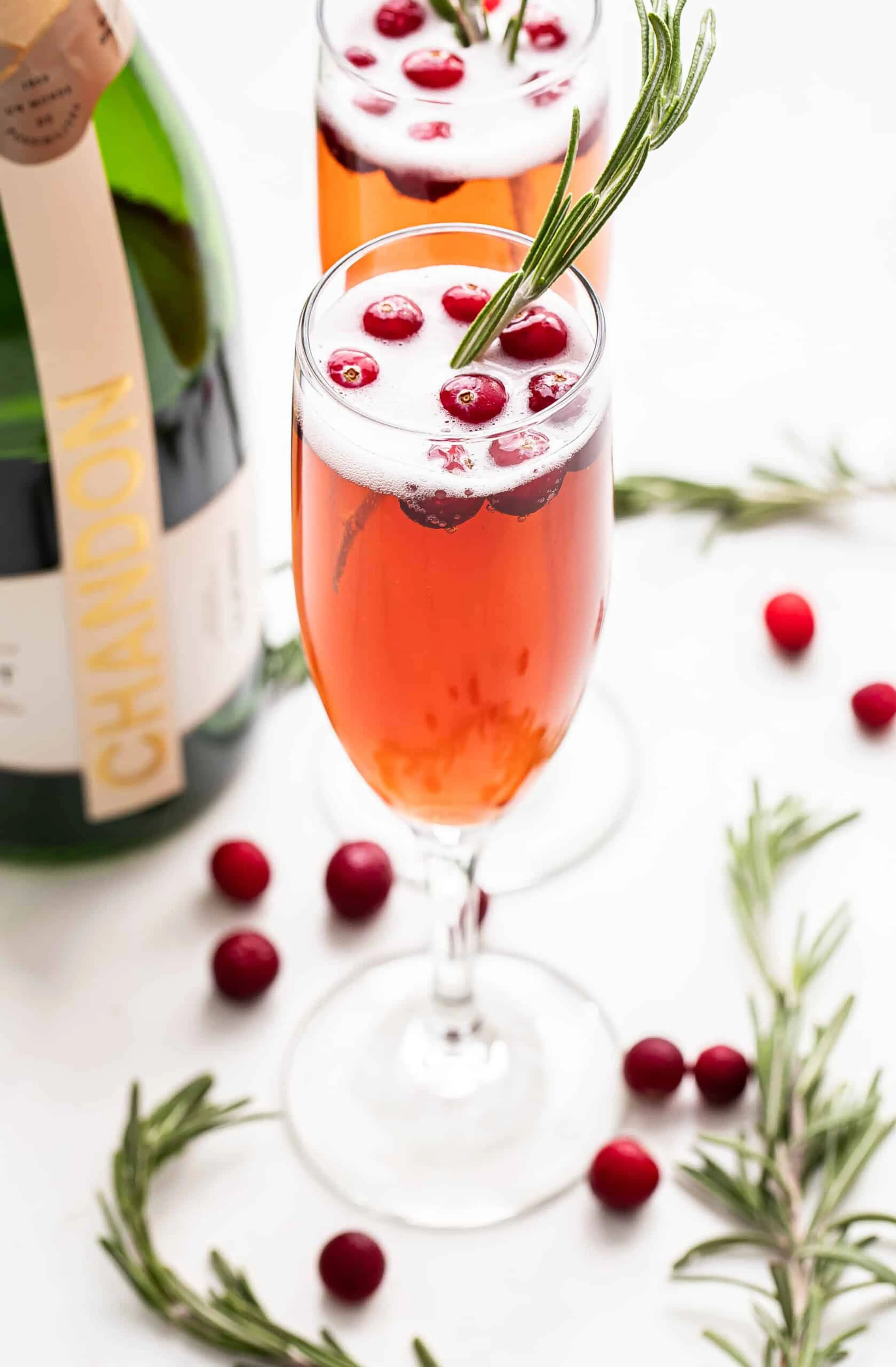 Cranberry Champagne Cocktail