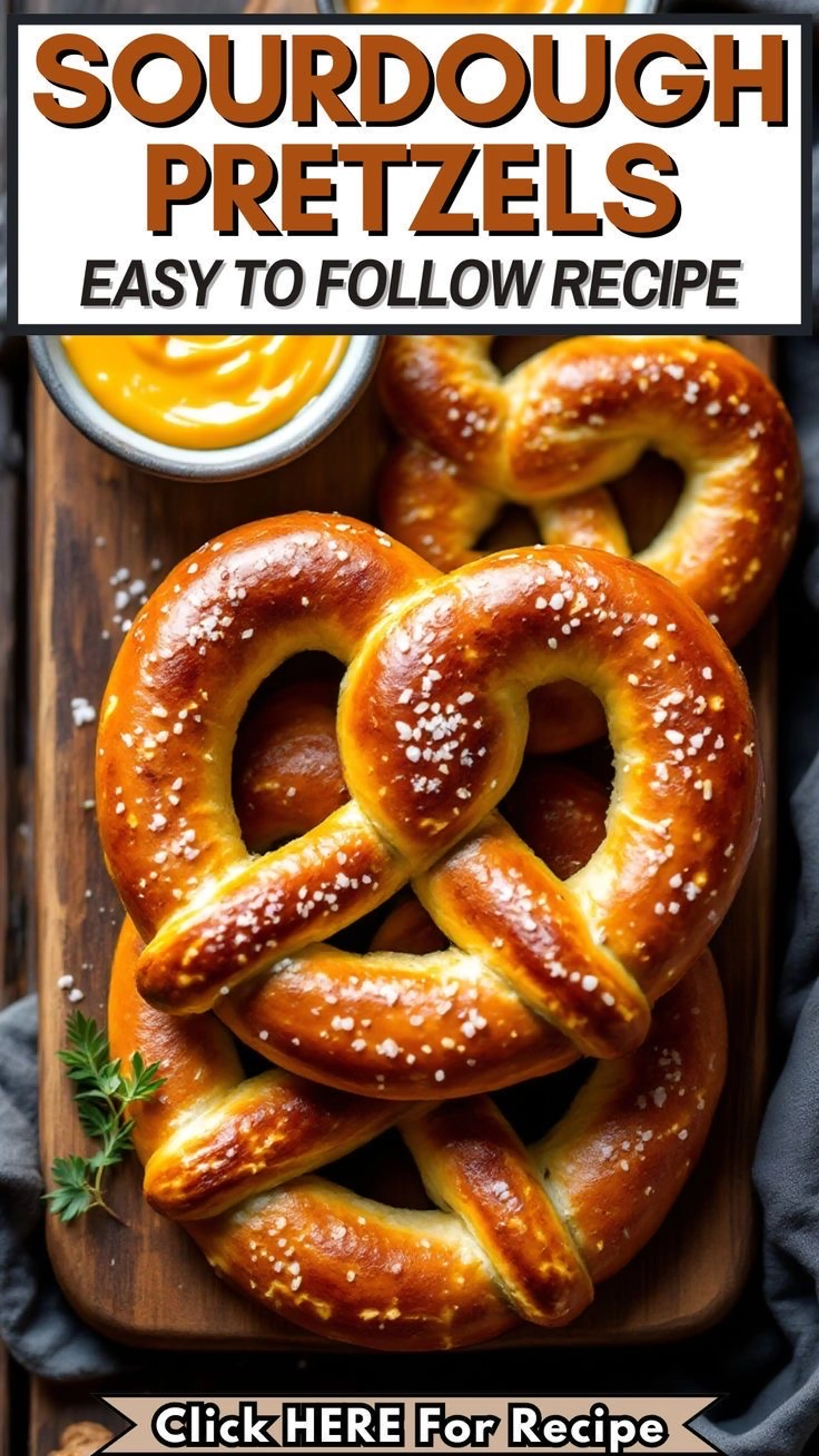 Sourdough Pretzels