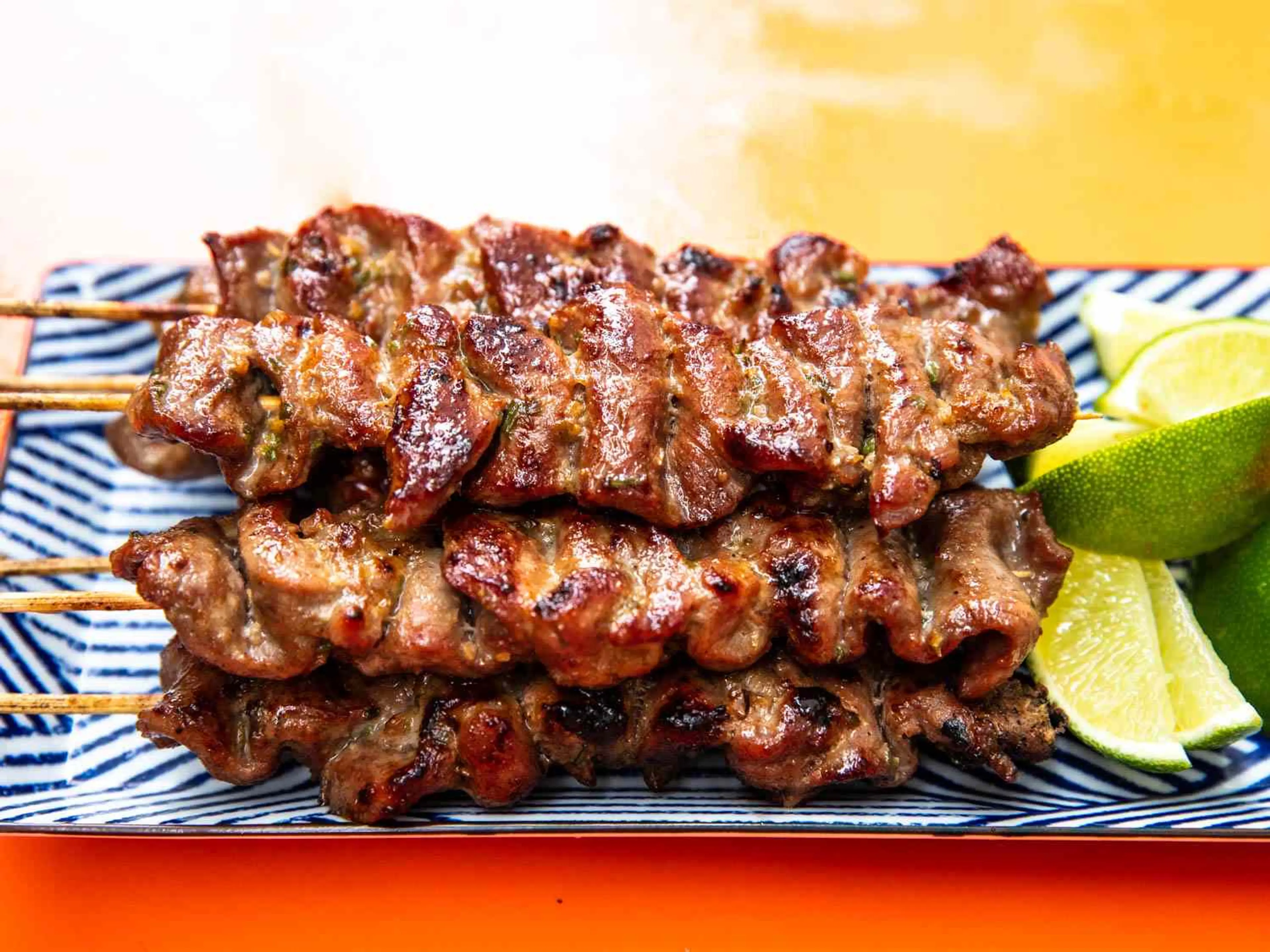 Moo Ping (Thai-Style Grilled Pork Skewers) Recipe