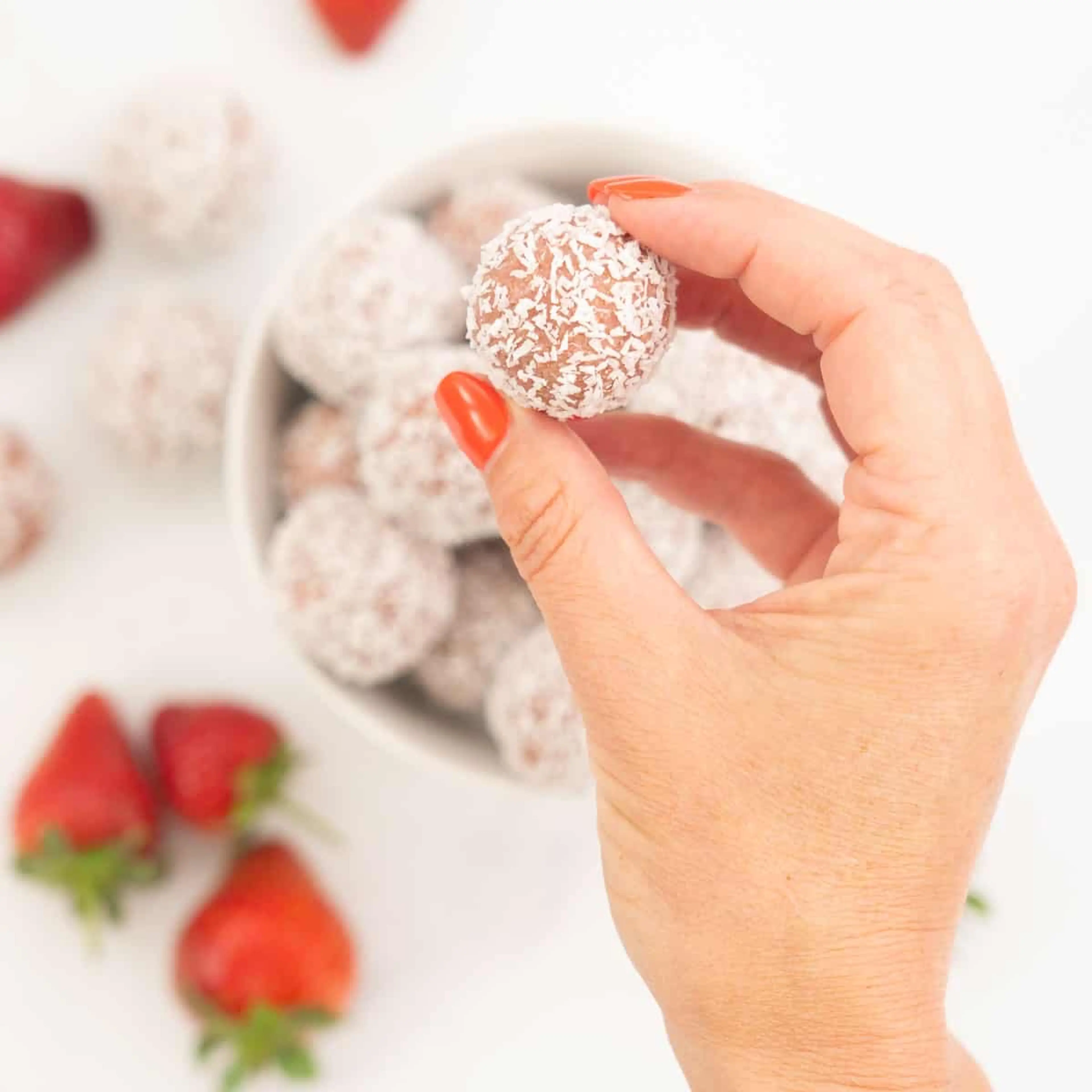 Strawberry Bliss Balls