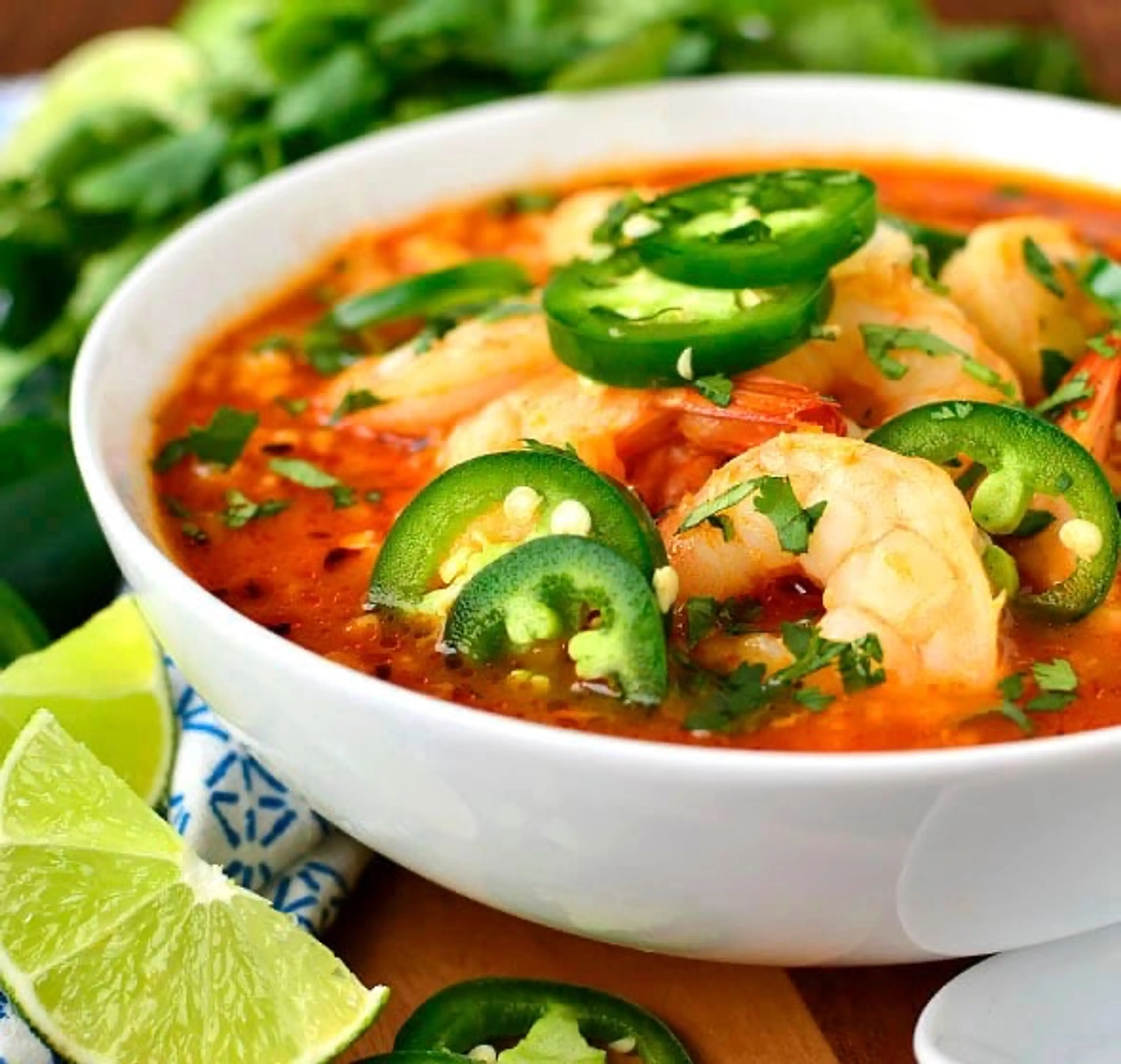 Spicy Prawn Soup