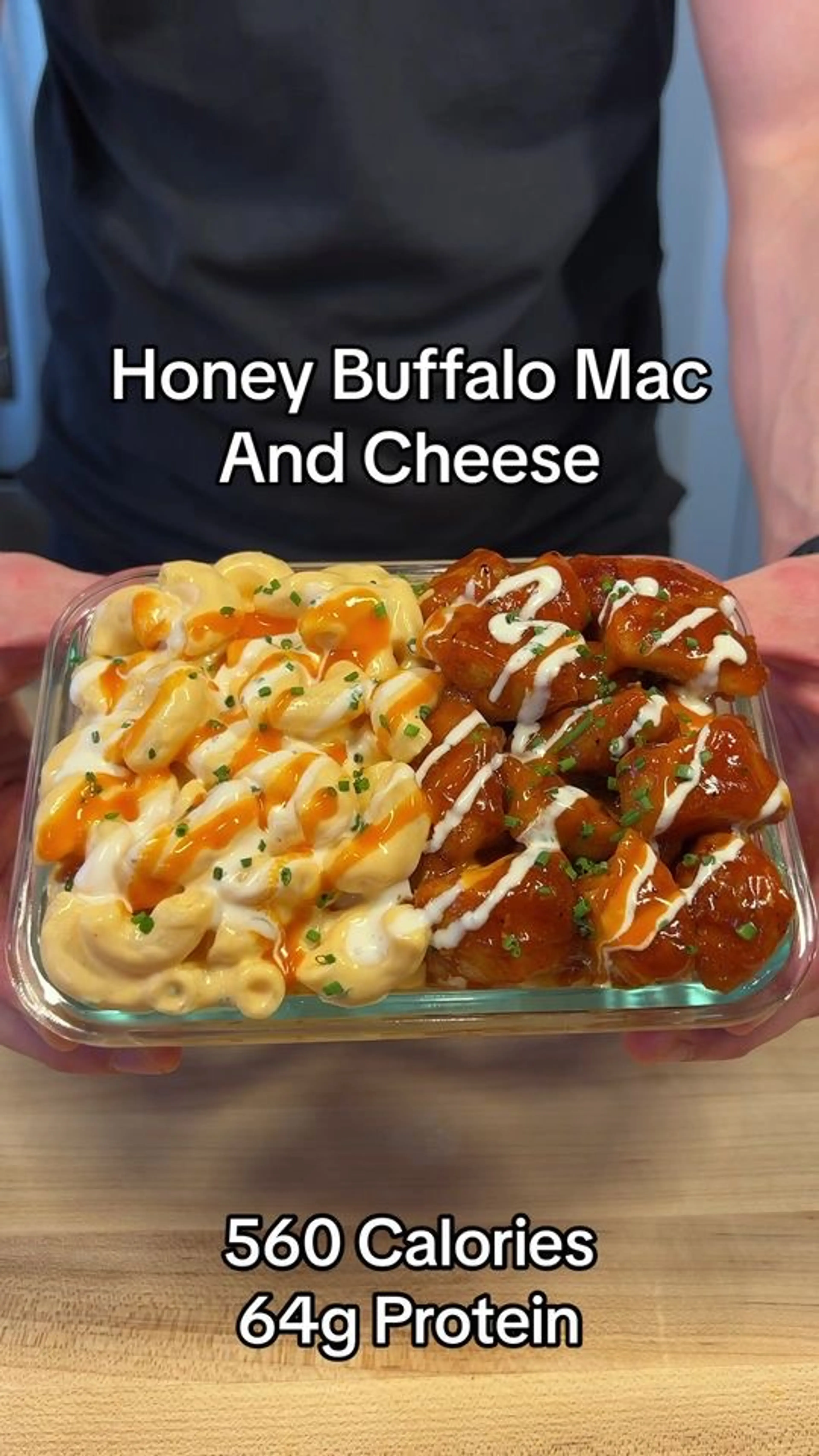 Honey Buffalo Chicken Mac and Cheese