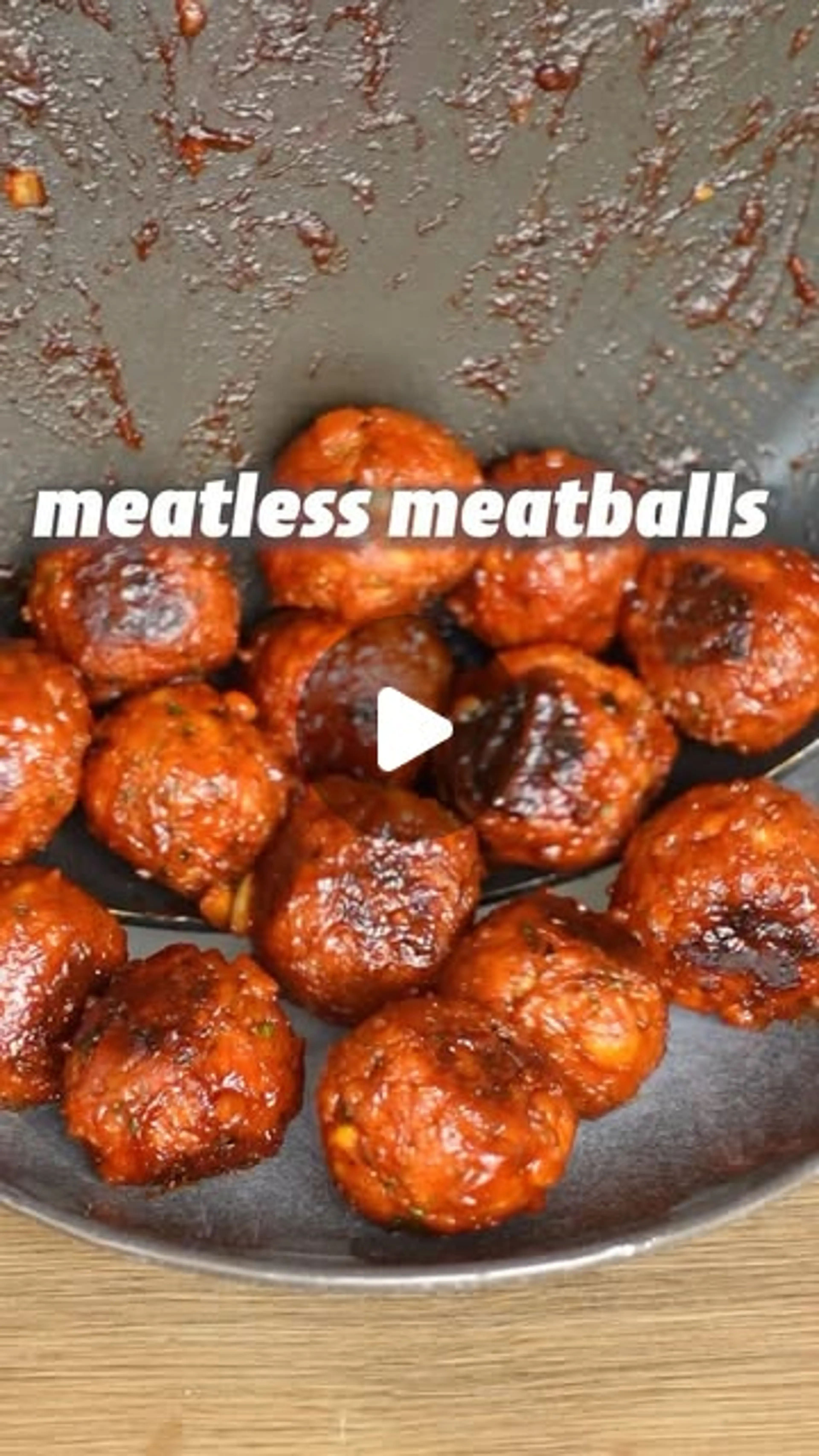 Meatless Meatballs