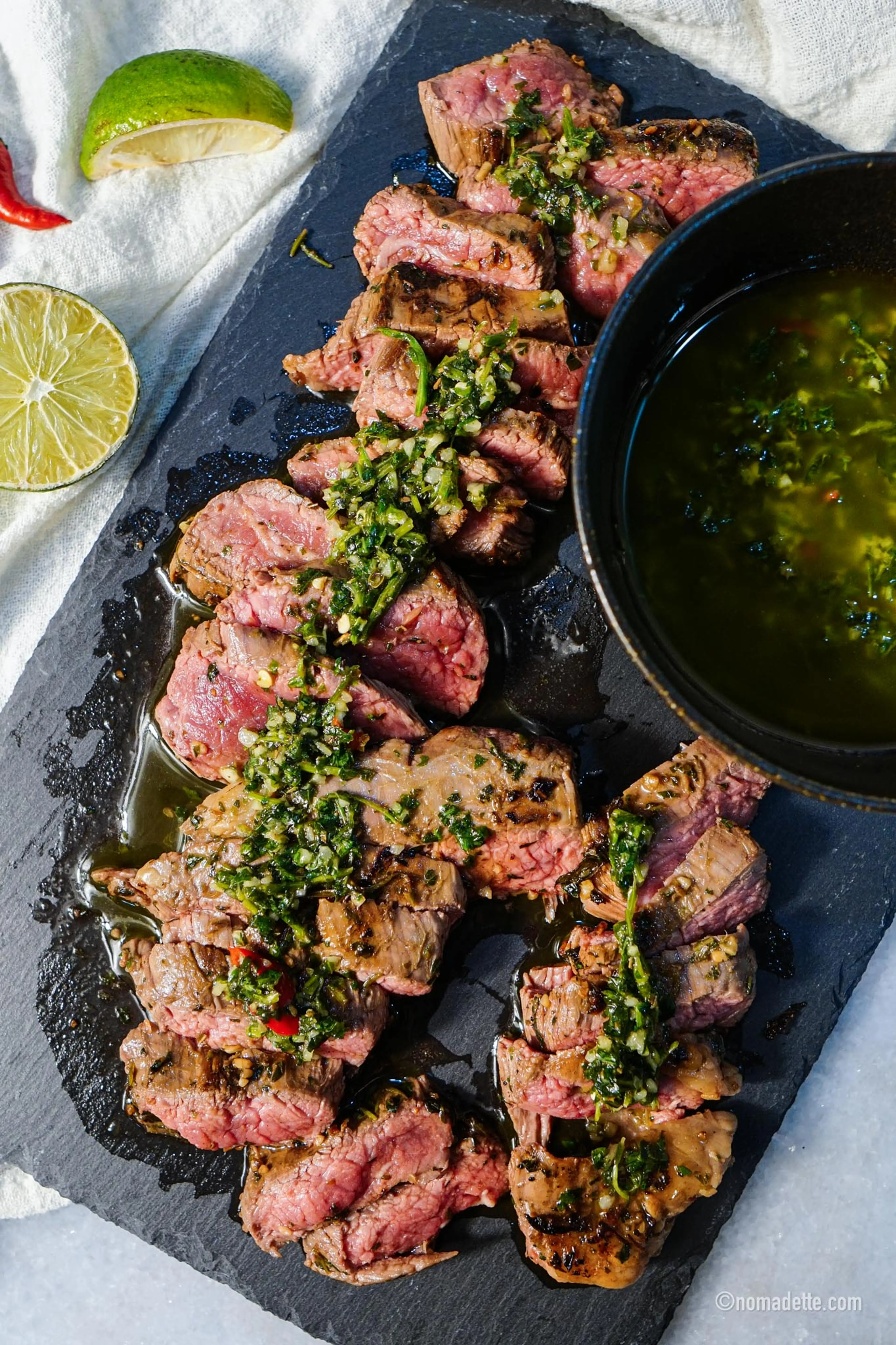 Thai Chimichurri Flank Steak