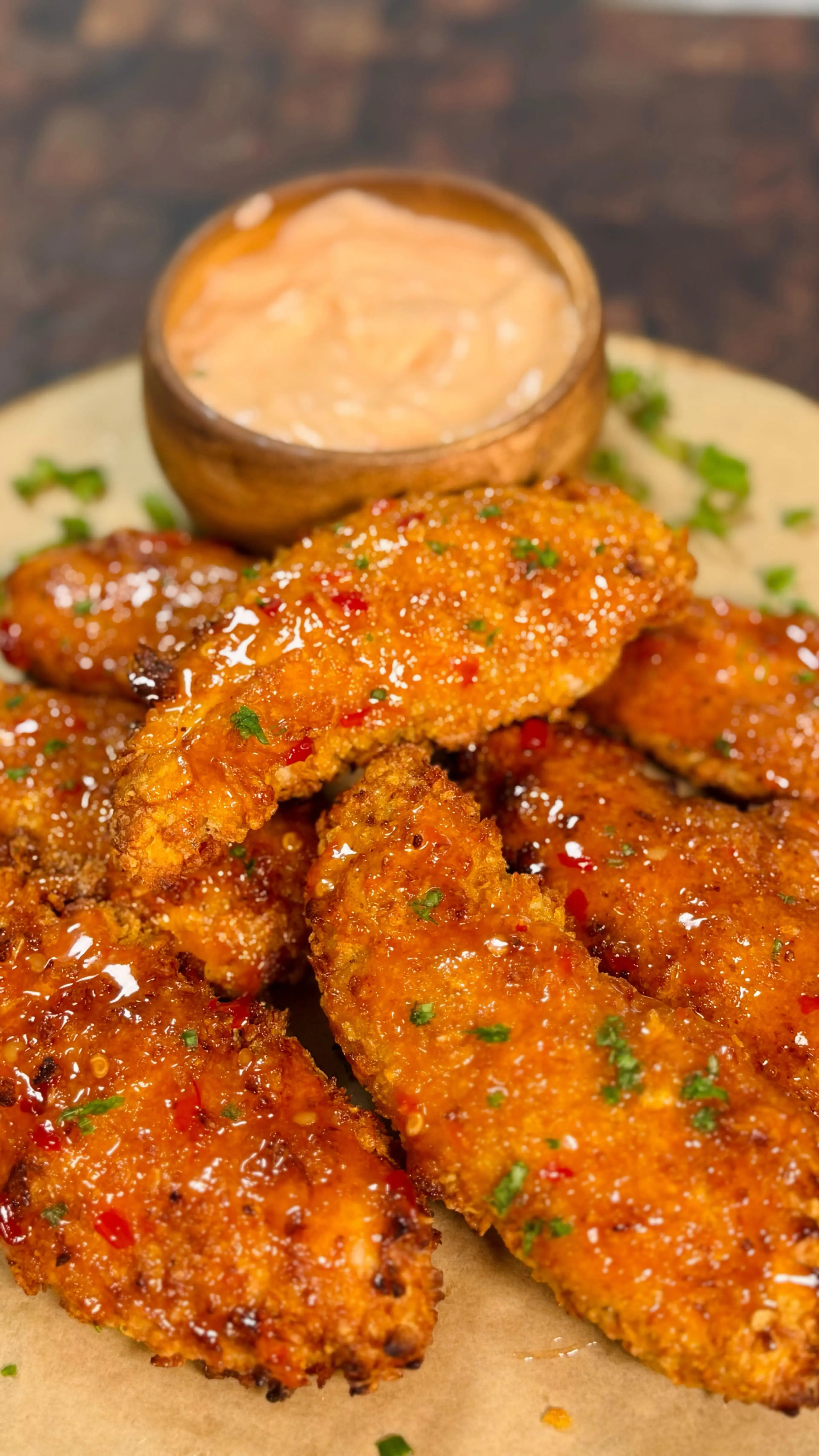 These High Protein Bang Bang Chicken Tenders Are a Must Try