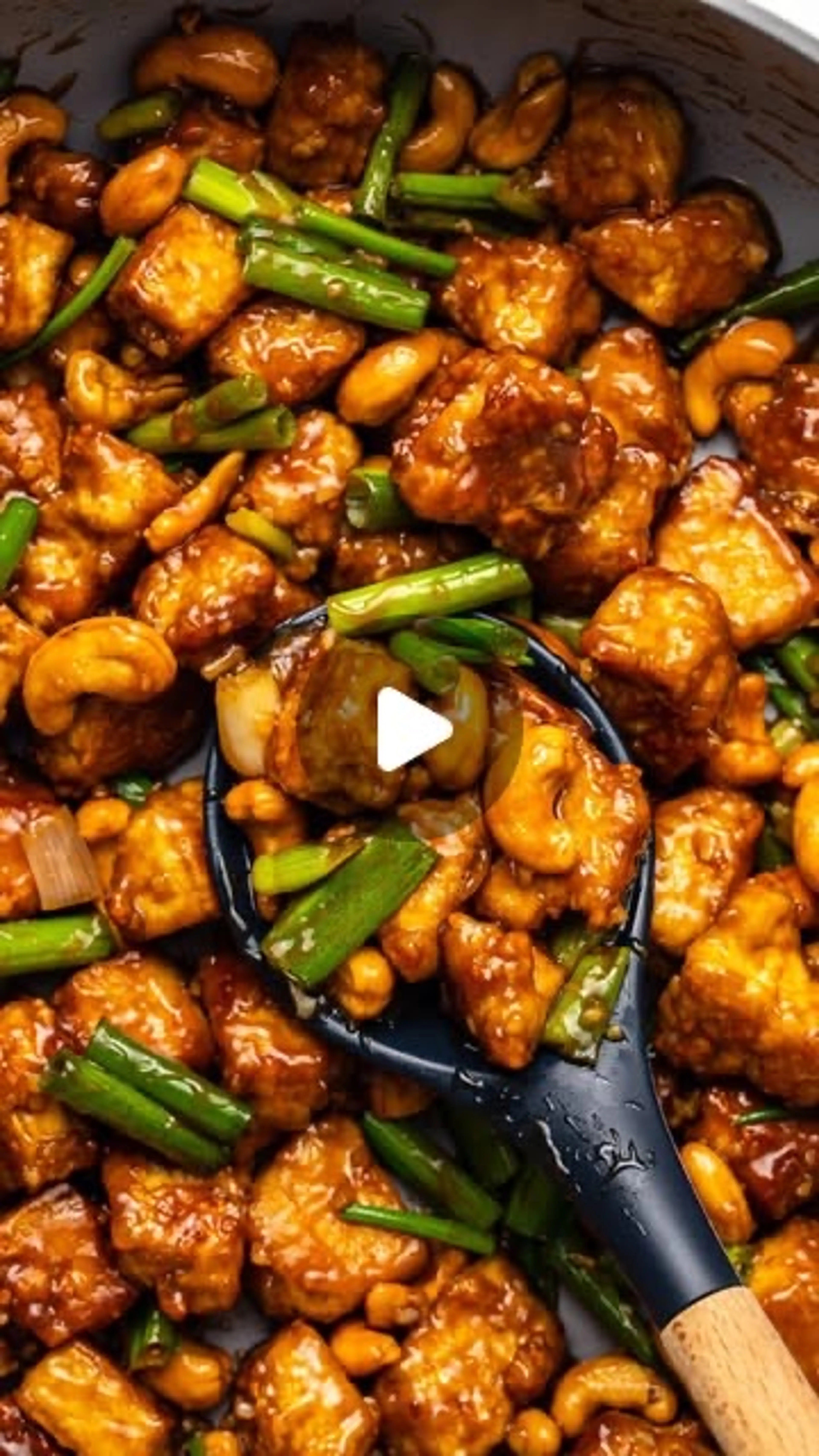 Vegan Cashew Chicken