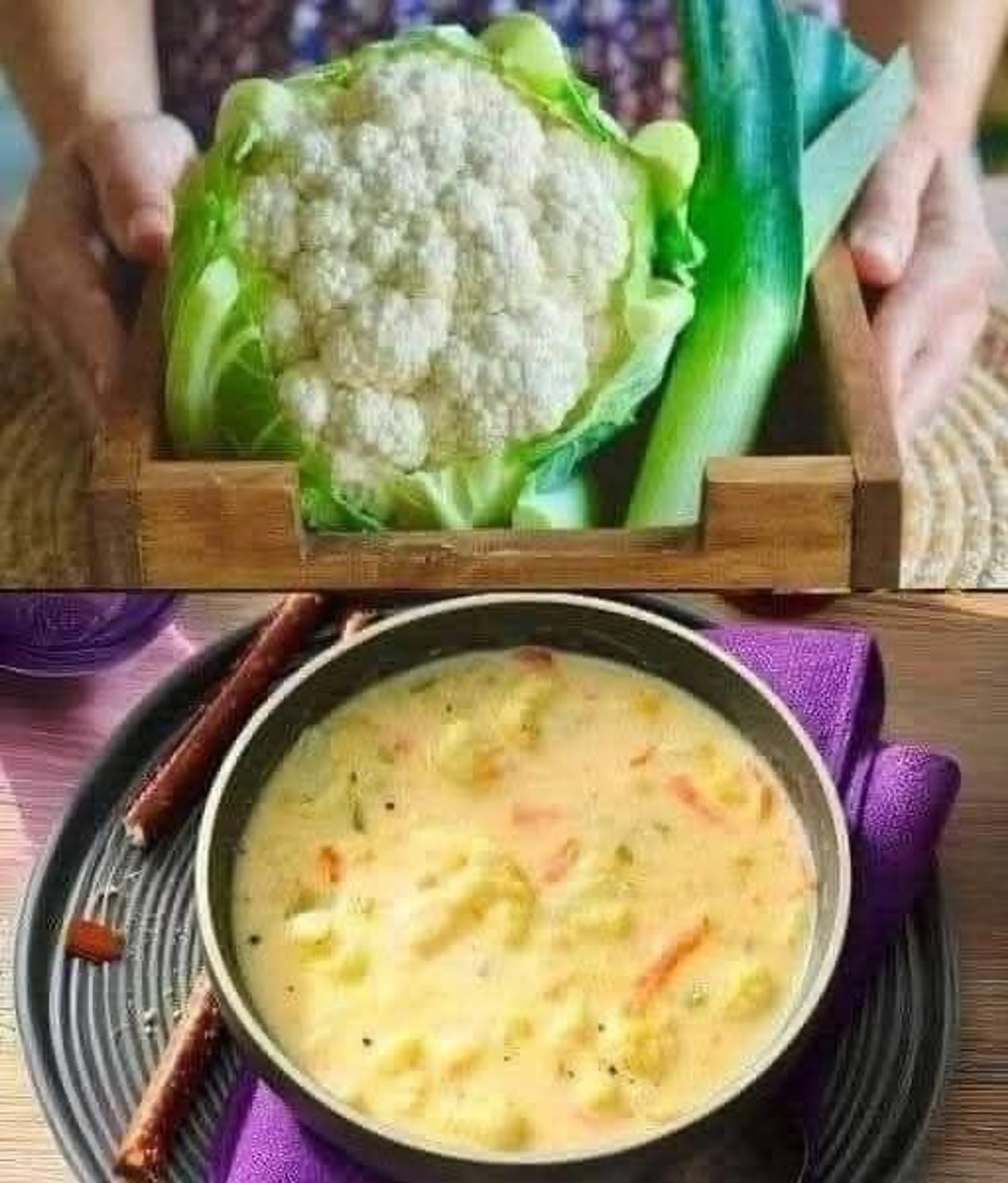 Thanks to This Cauliflower Soup I Lost 10 Kg in a Month! Veg