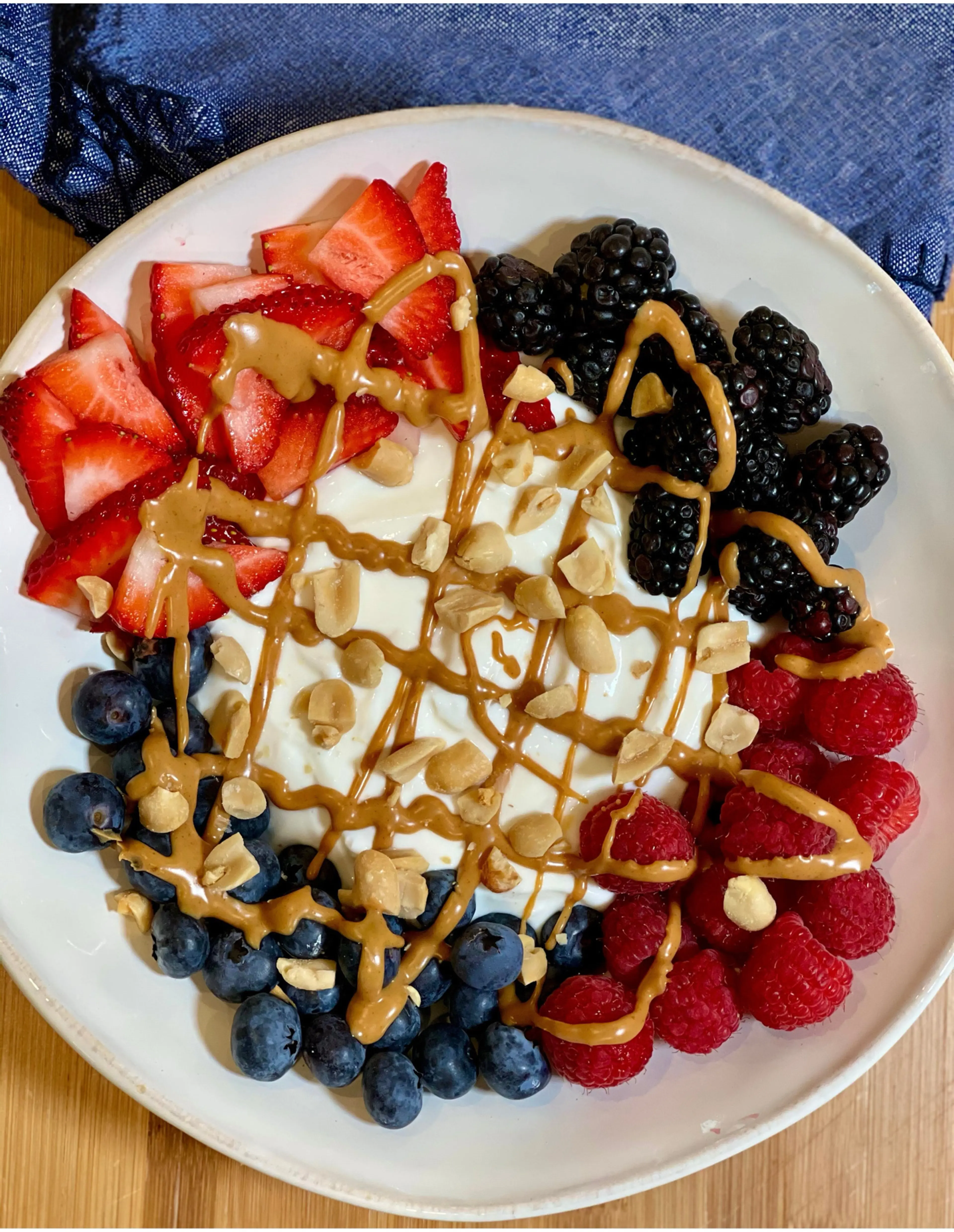 PB and Berry Breakfast Bowl