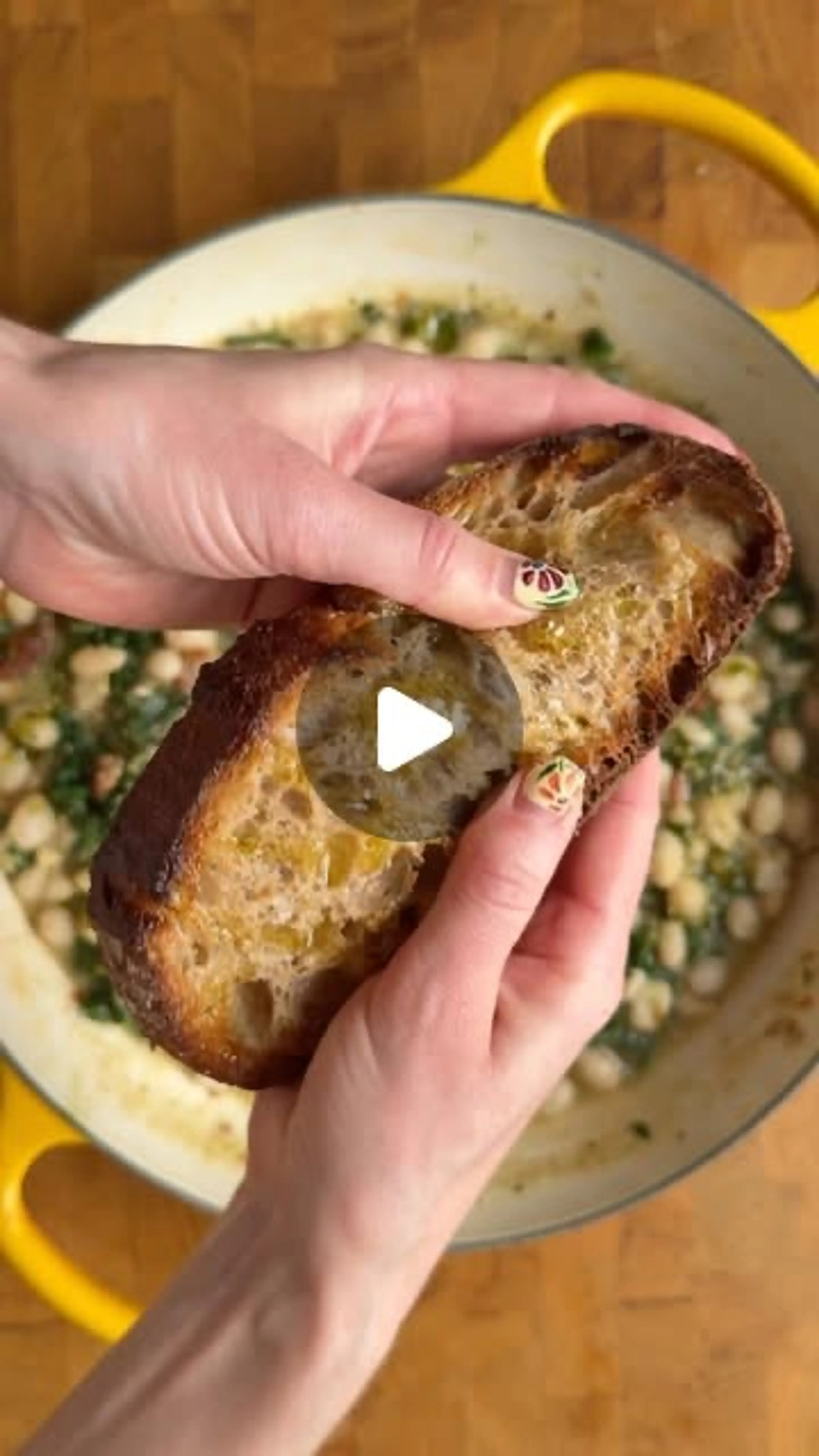 High-iron Plant-based Ep. 7: Brothy Pesto Beans, Tempeh, Sun