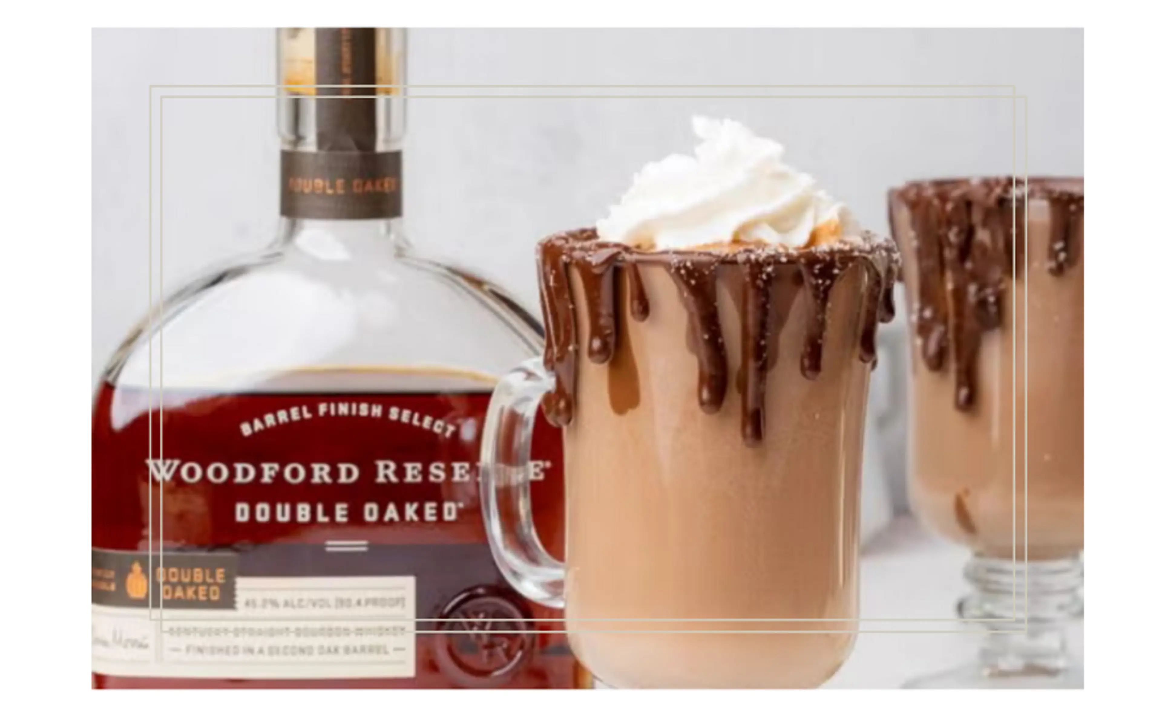 Salted Dark Chocolate Bourbon Hot Cocoa