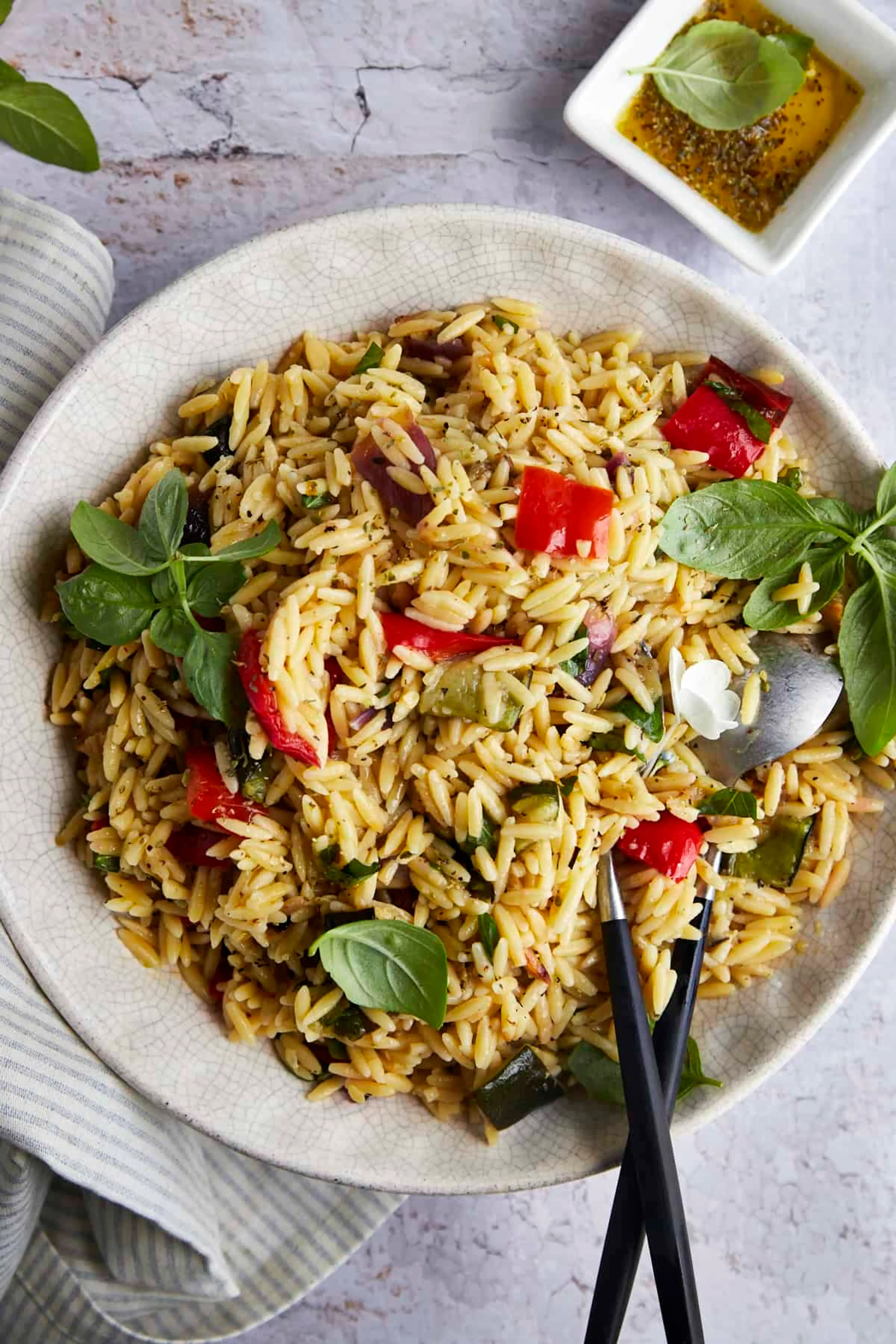 Roasted Veggie Pasta Salad Recipe