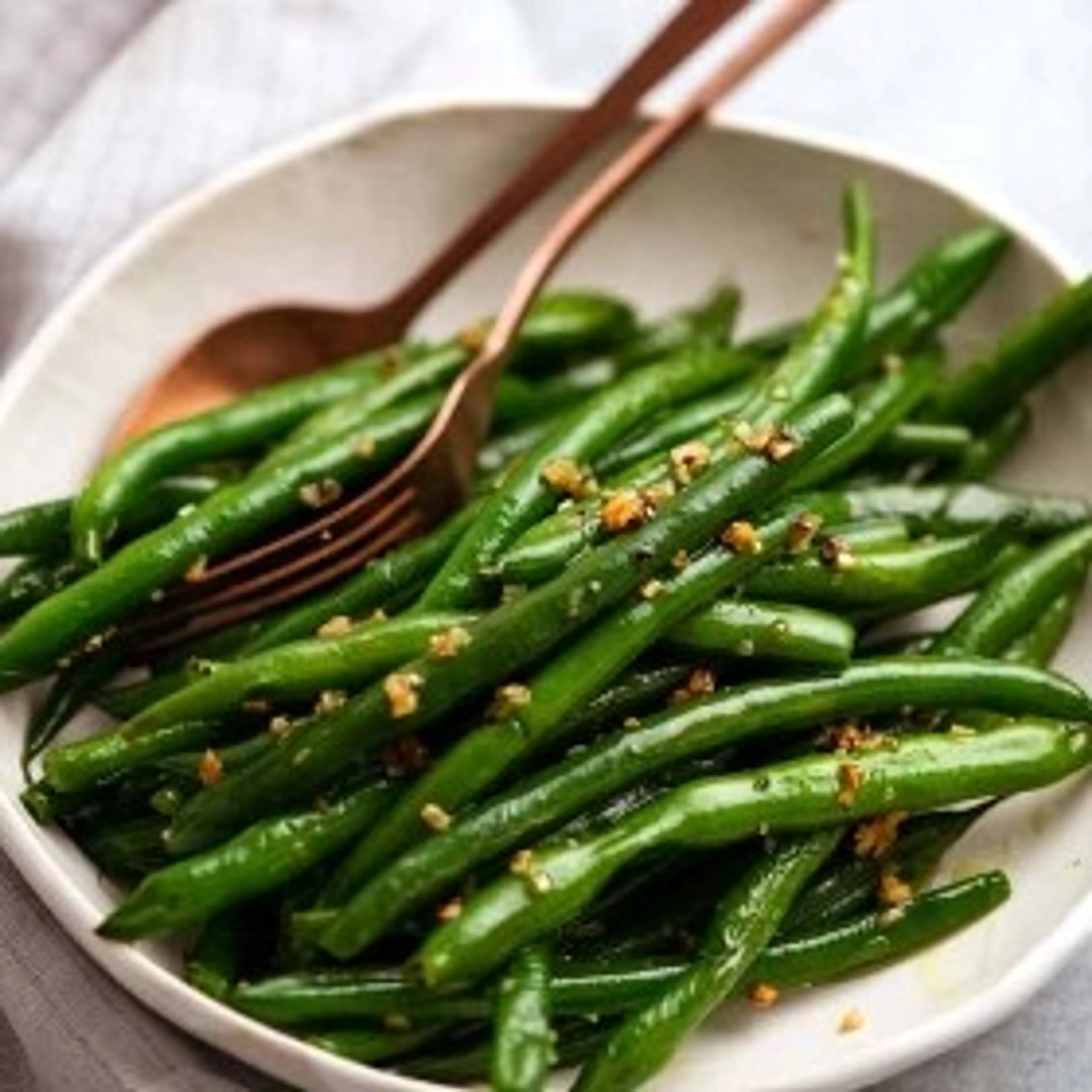 Sautéed Green Beans with Garlic