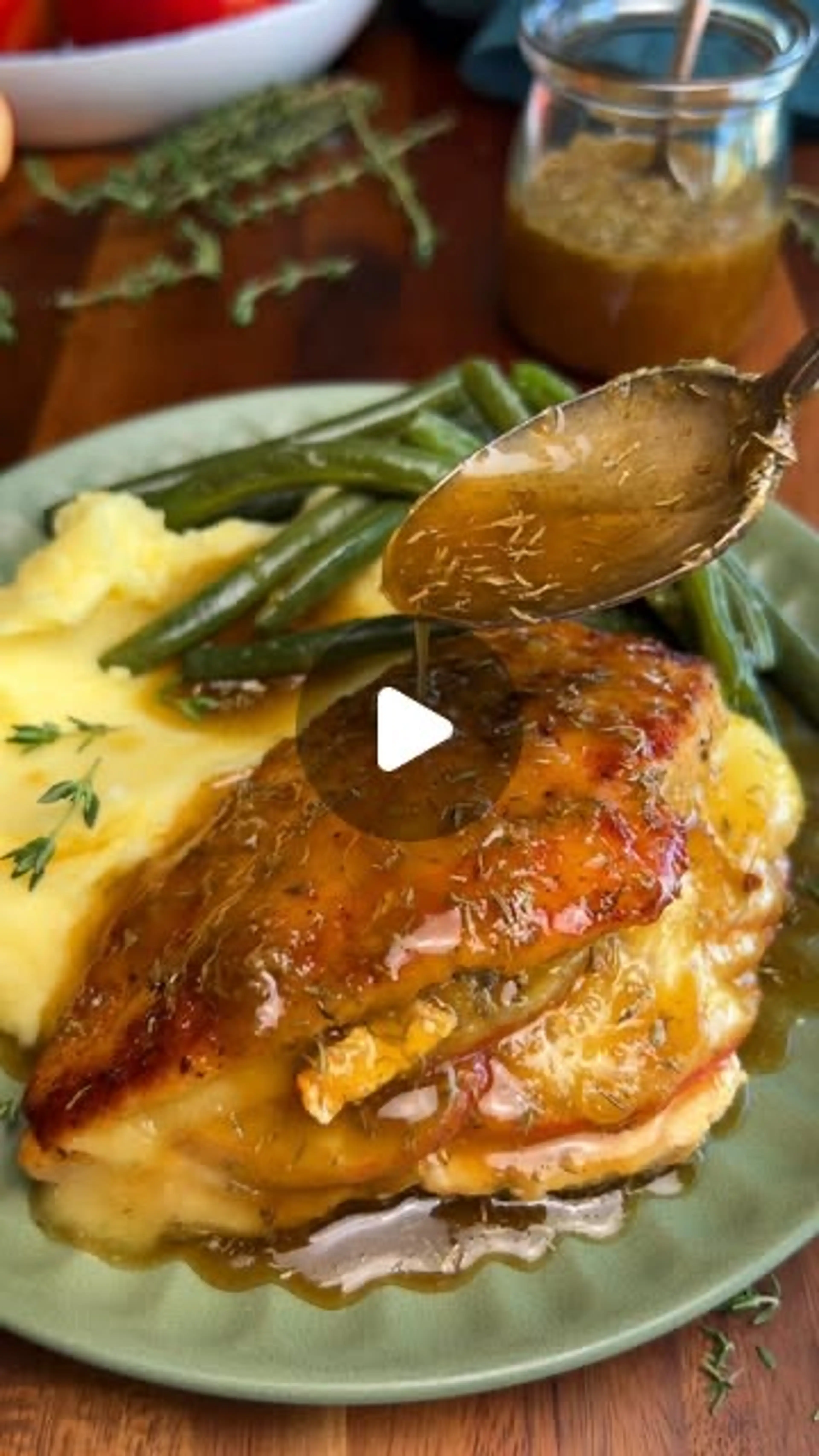 Apple & Brie Stuffed Chicken