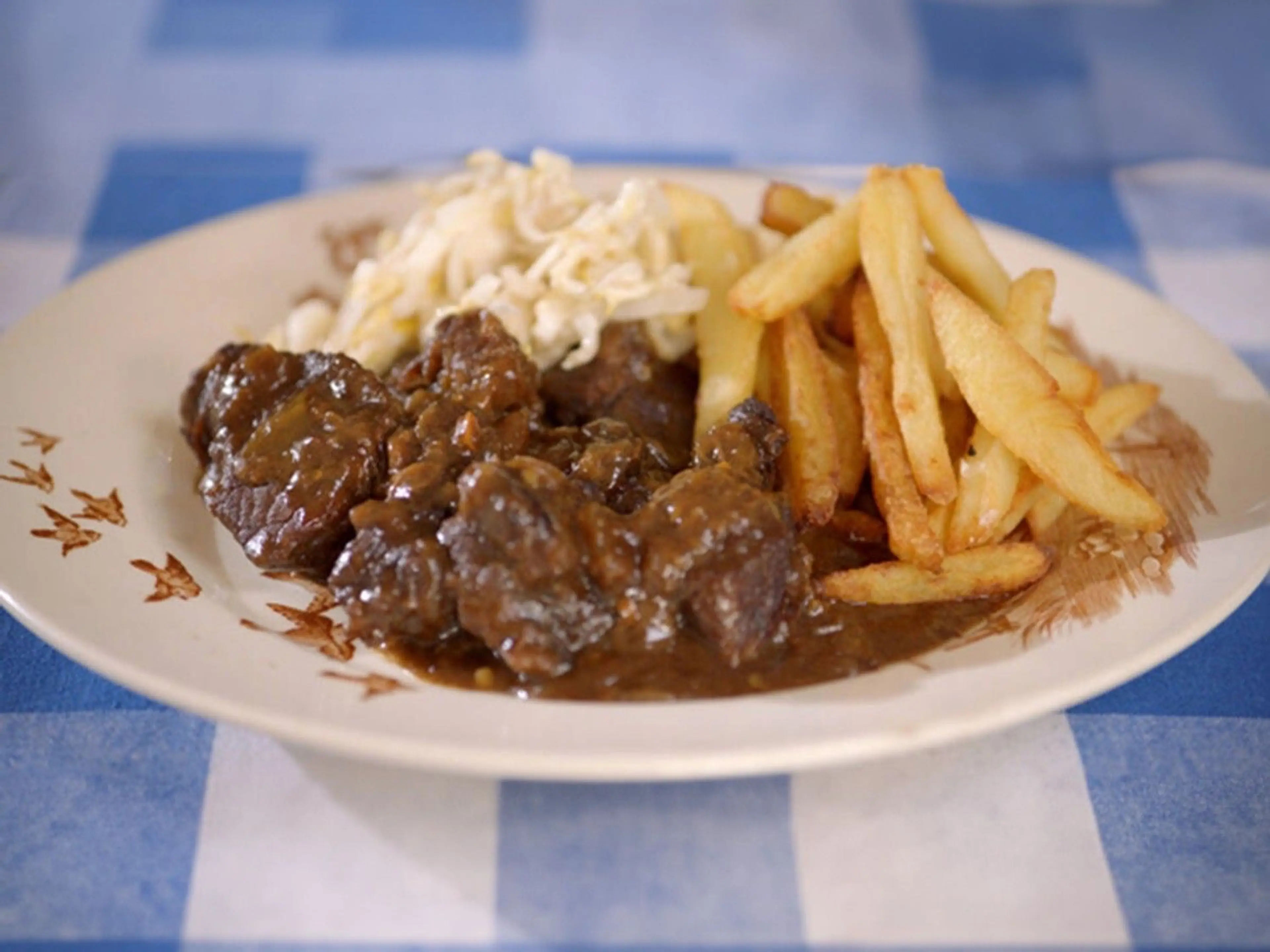 Stoofvlees-friet