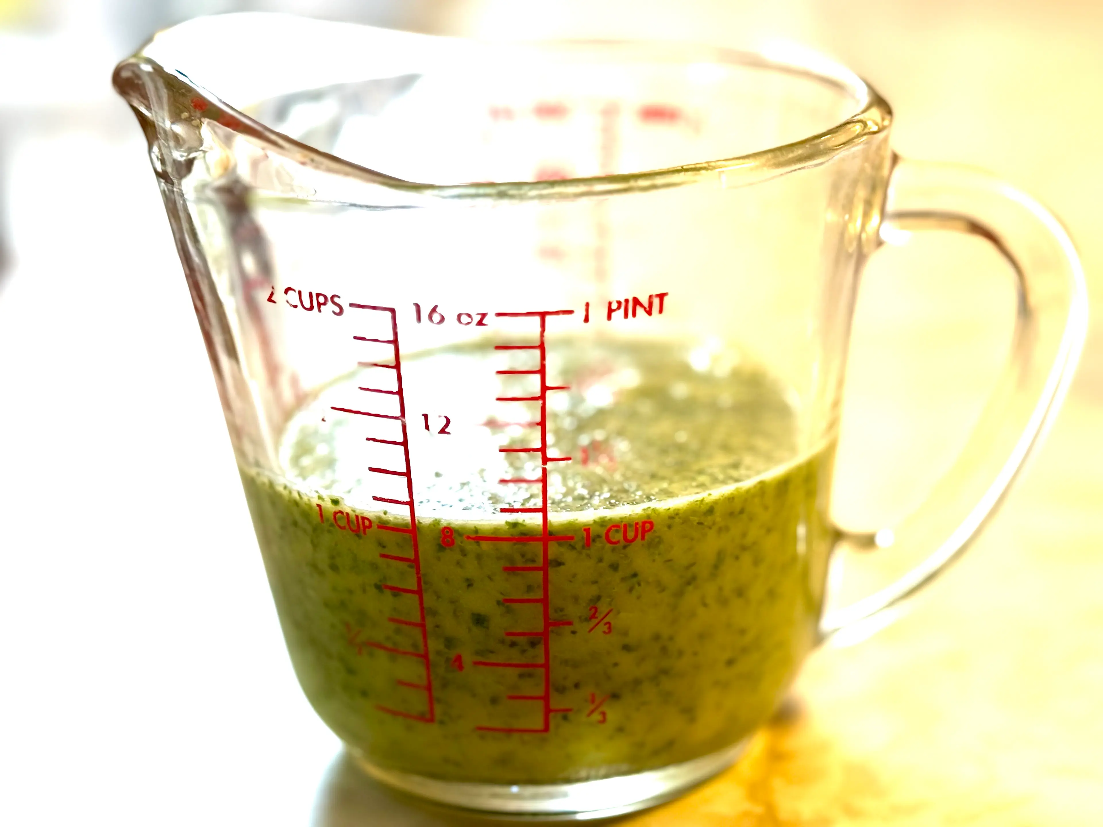 Cilantro Lime Ginger Dressing