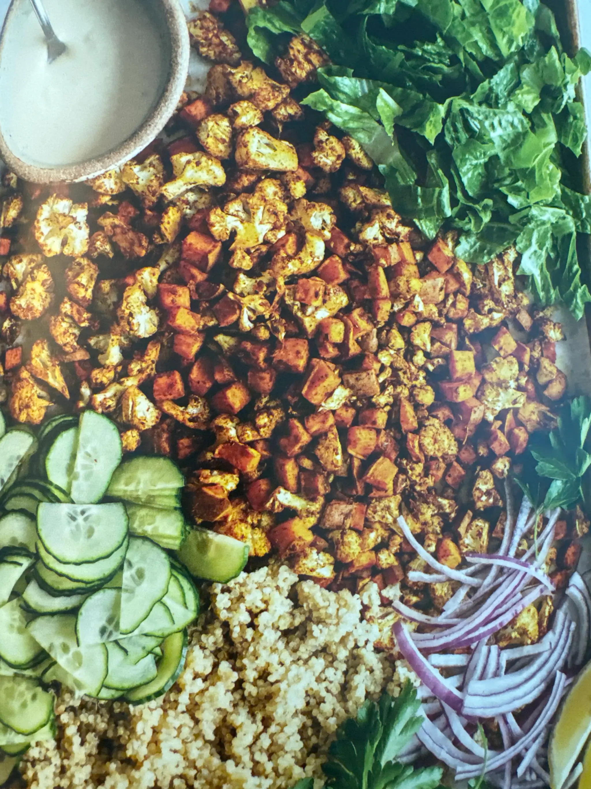 SWEET POTATO SHAWARMA BOWL