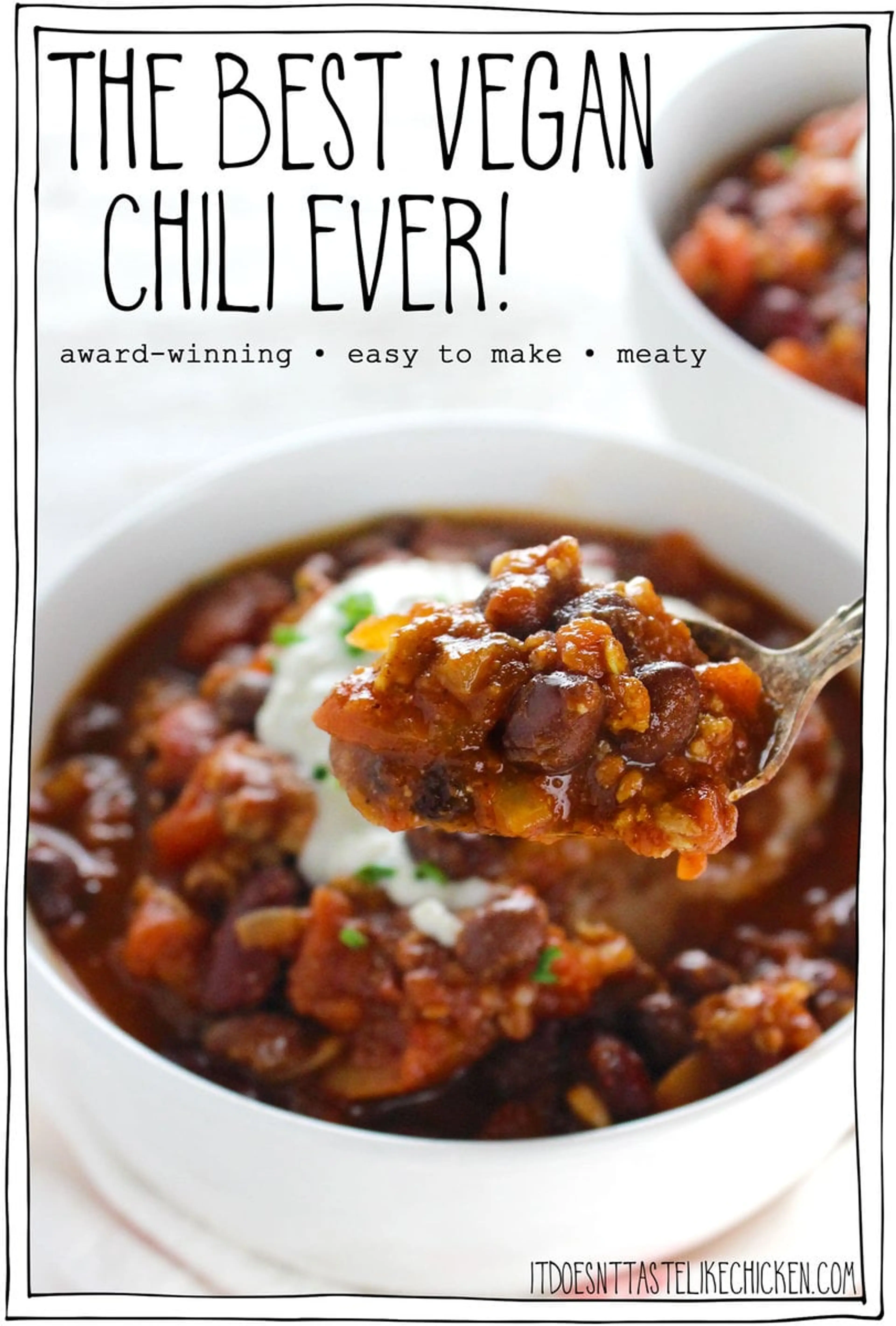 The Best Vegan Chili Ever!!!