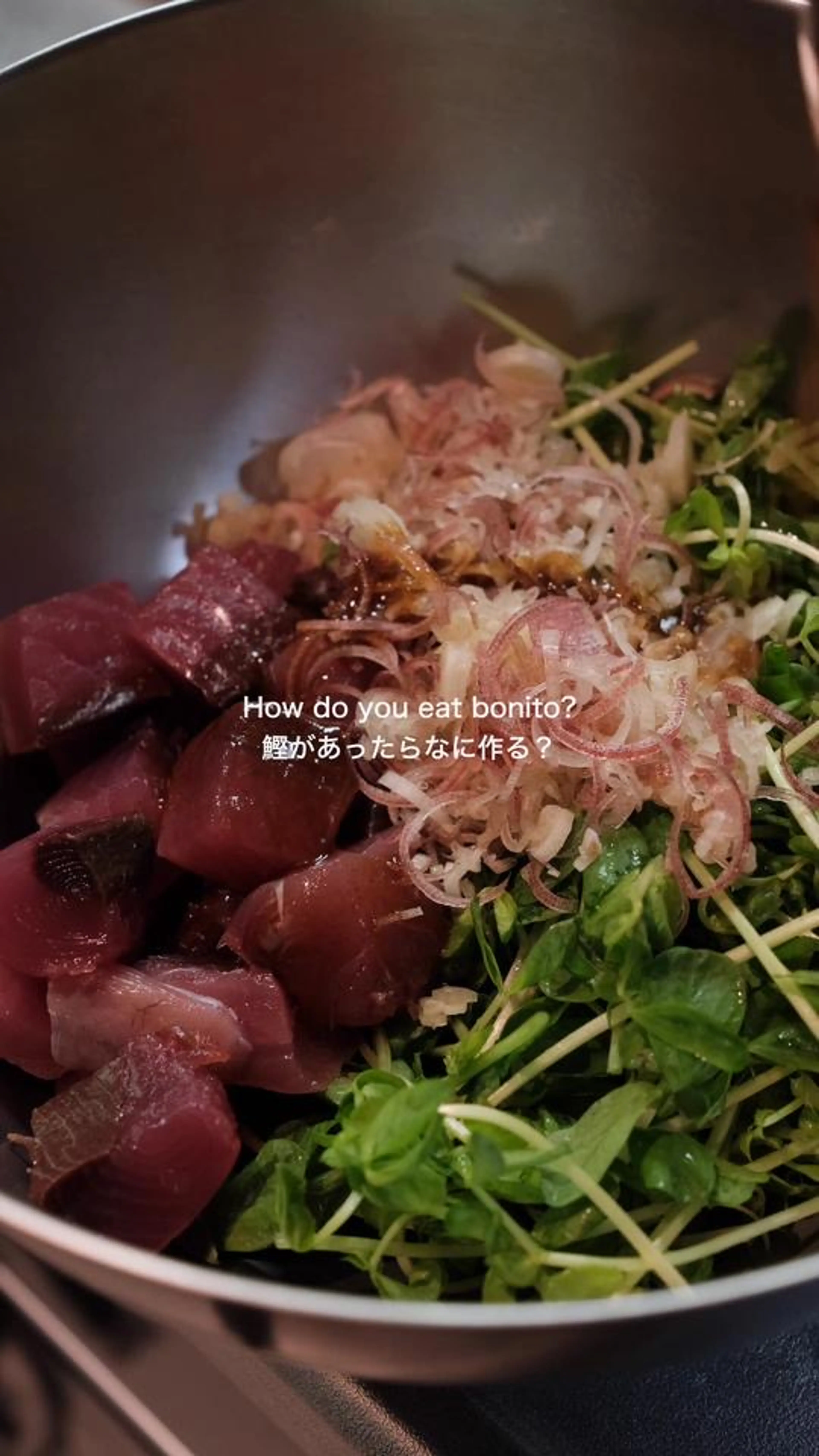 How Do You Eat Bonito? / 鰹があったらなに作る