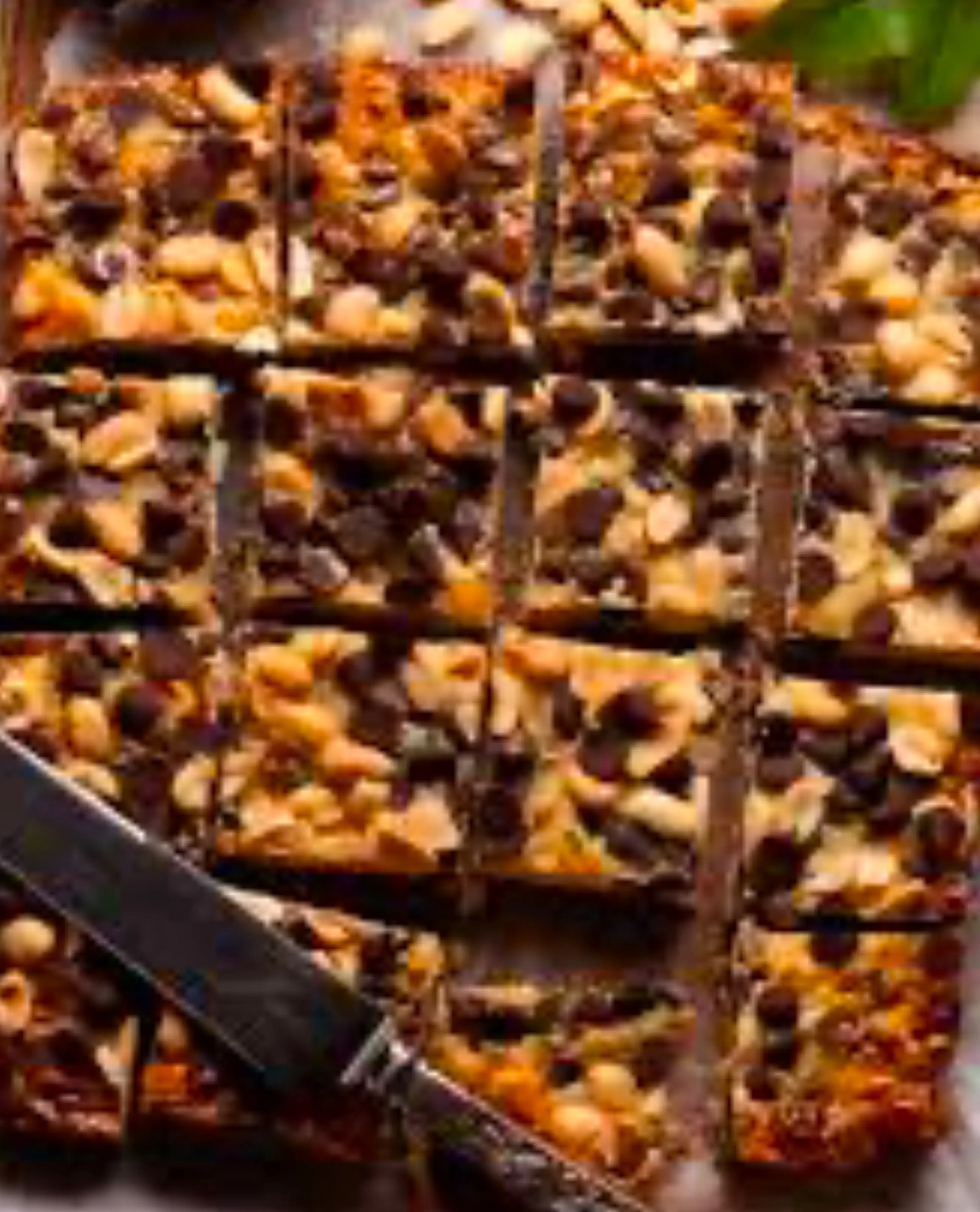 Chocolate-Chip Nut Bars