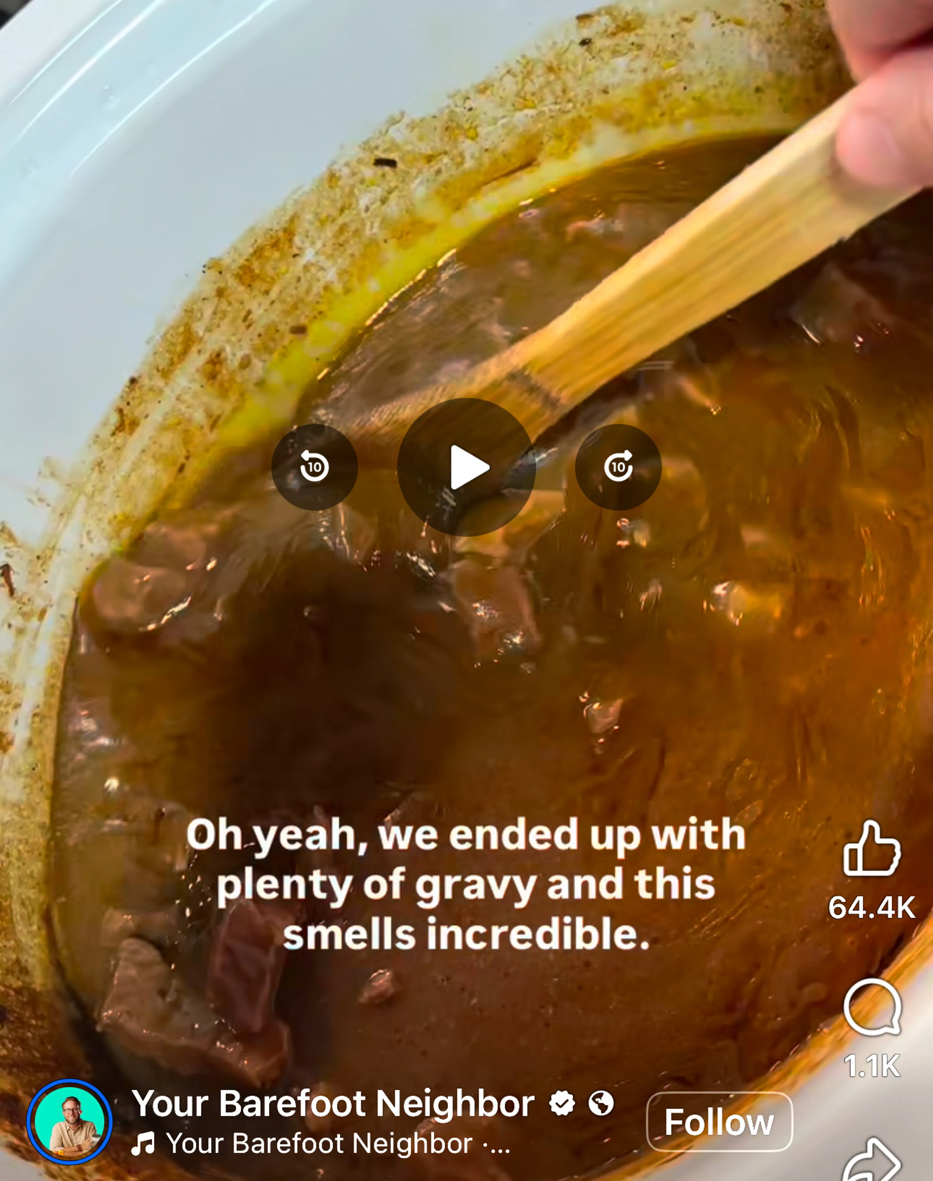 Crockpot Beef & Gravy