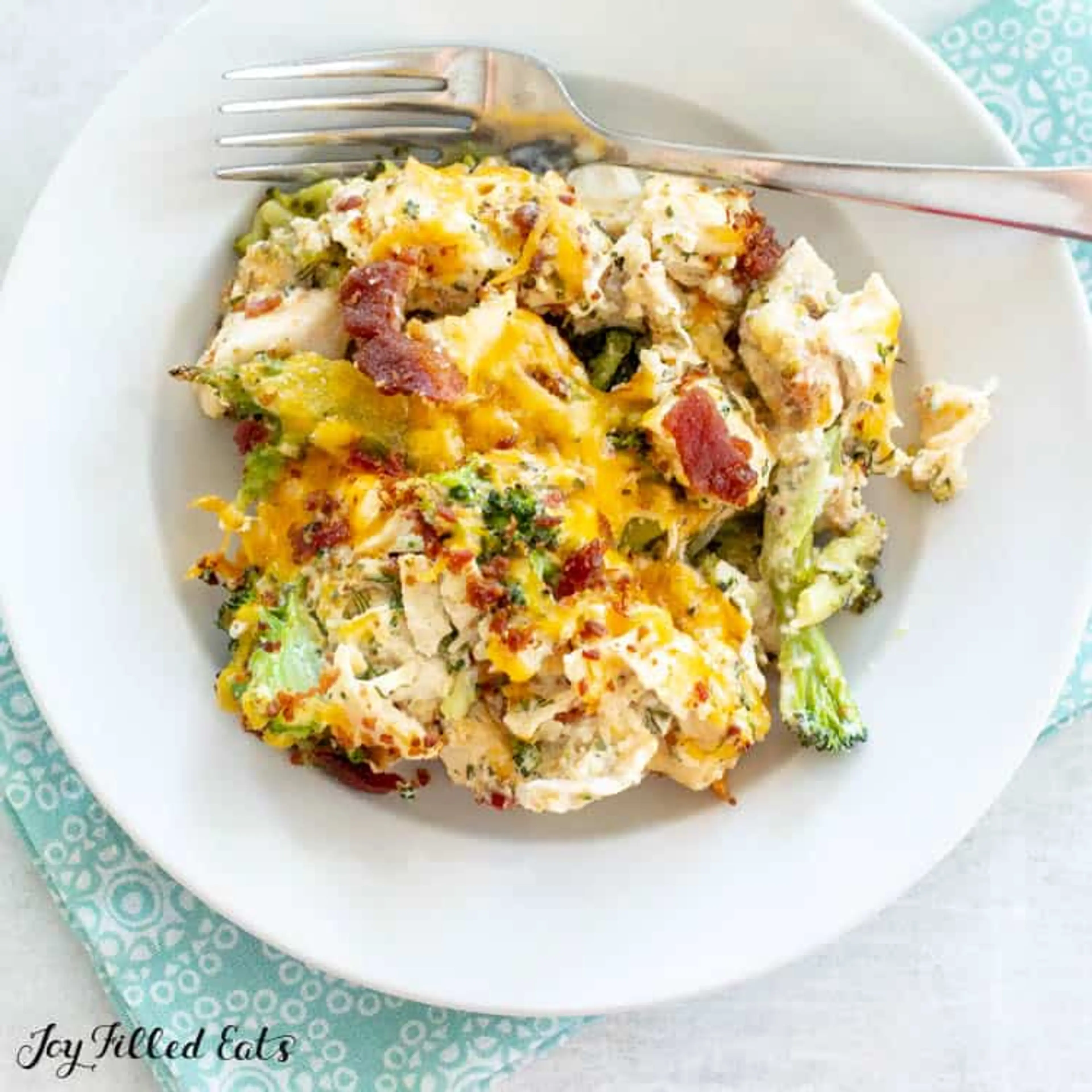 Chicken Bacon Ranch Casserole