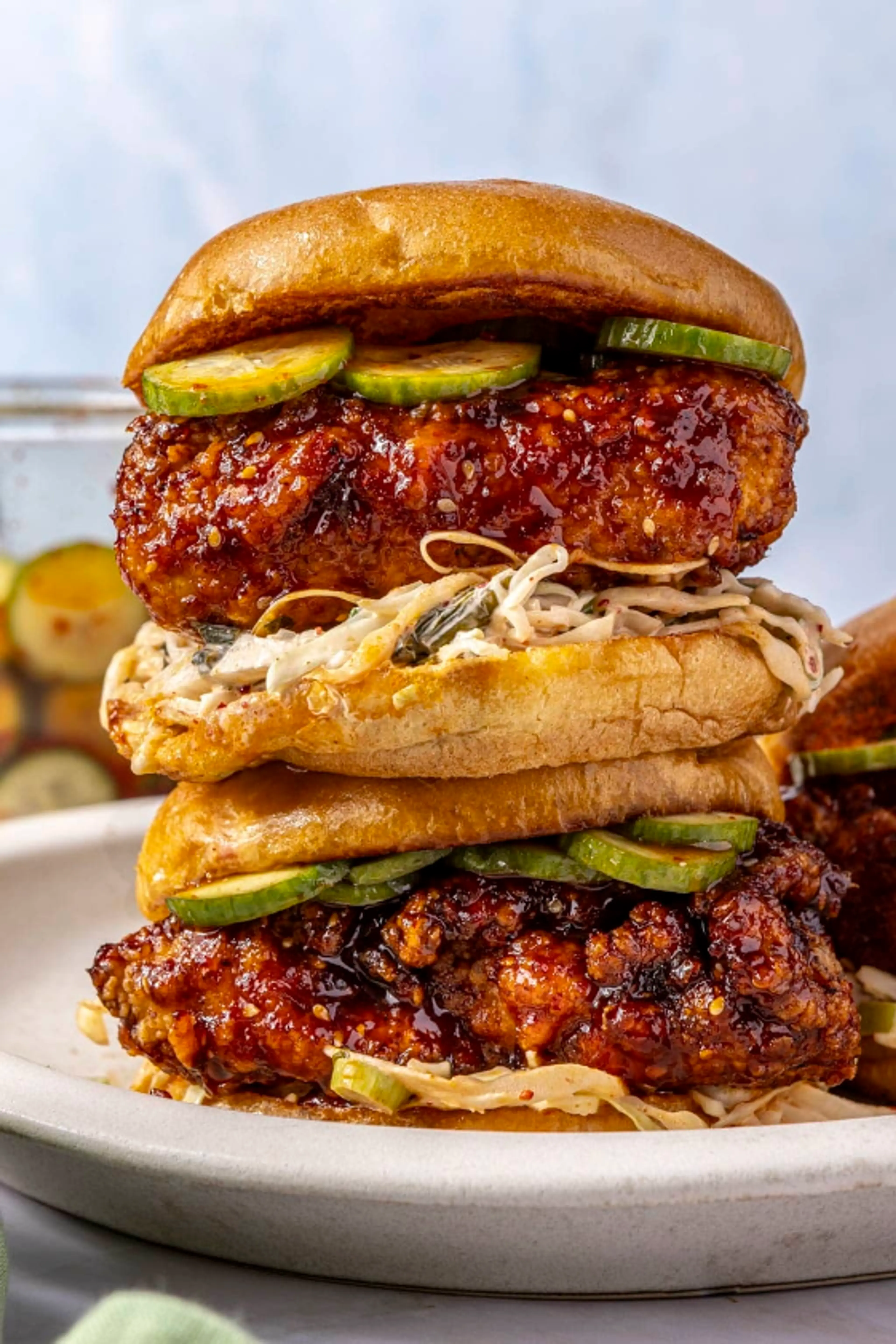 Korean Fried Chicken Sandwich