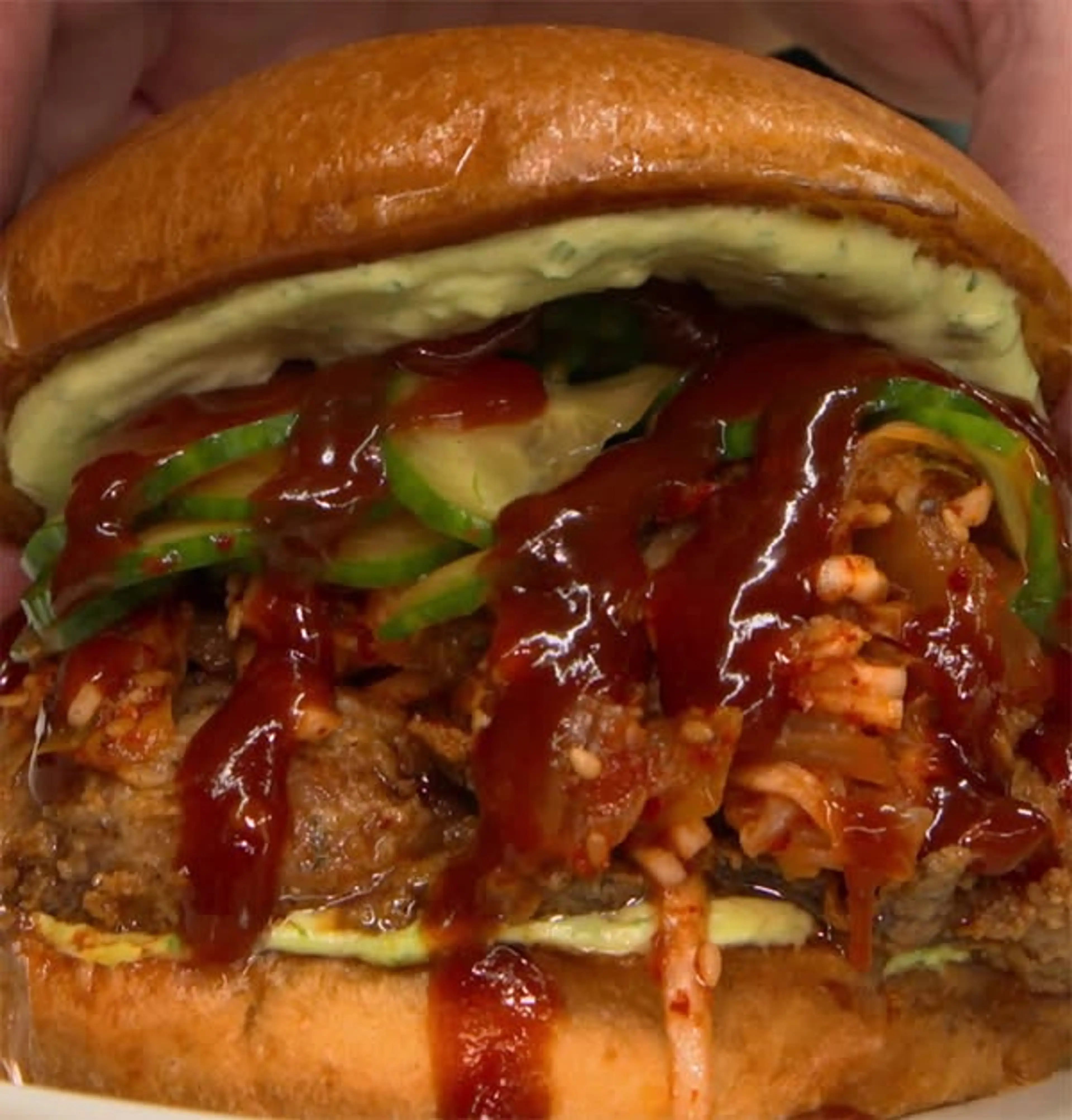 Korean Fried Chicken Sandwich