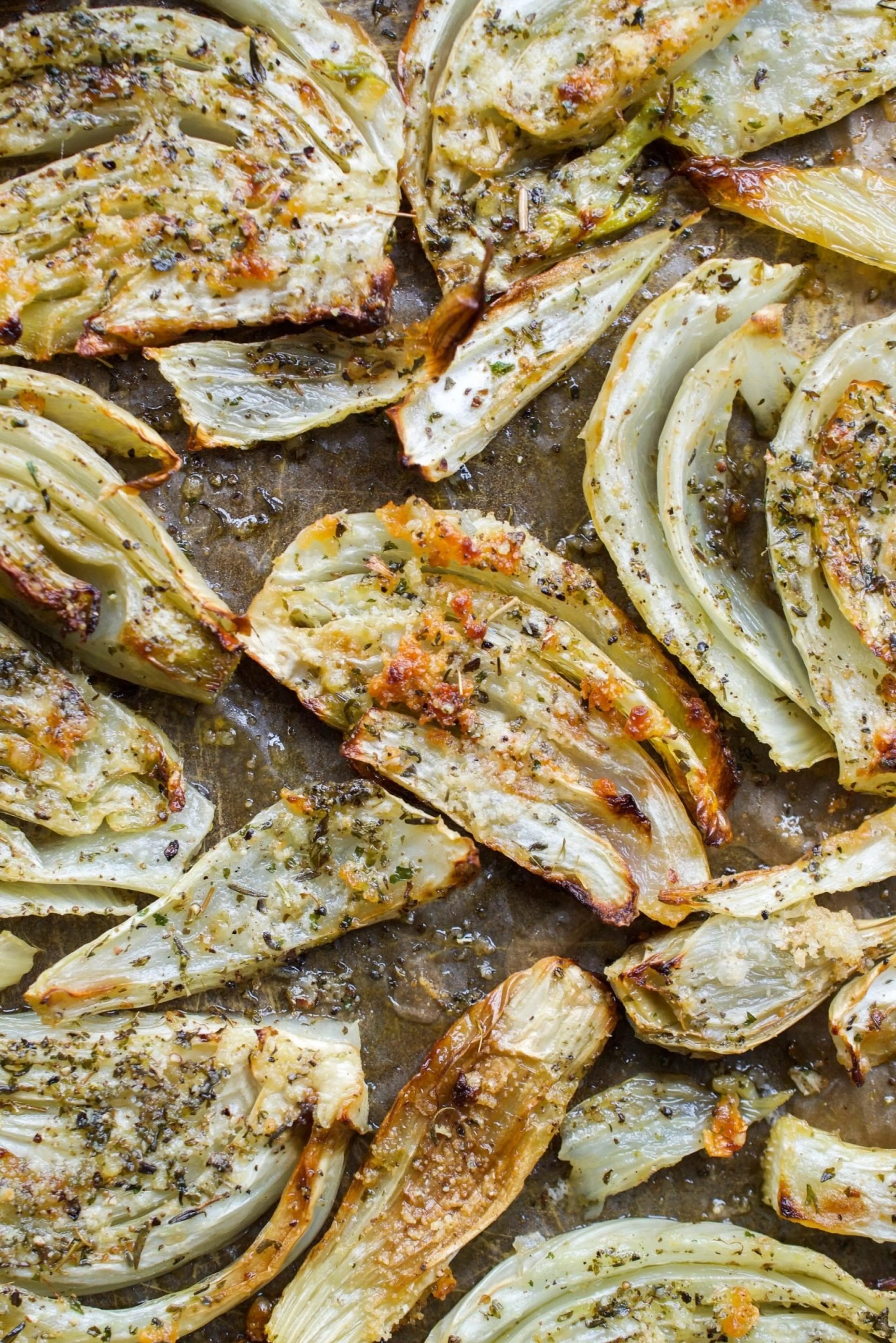 Roasted Fennel with Garlic & Herbs