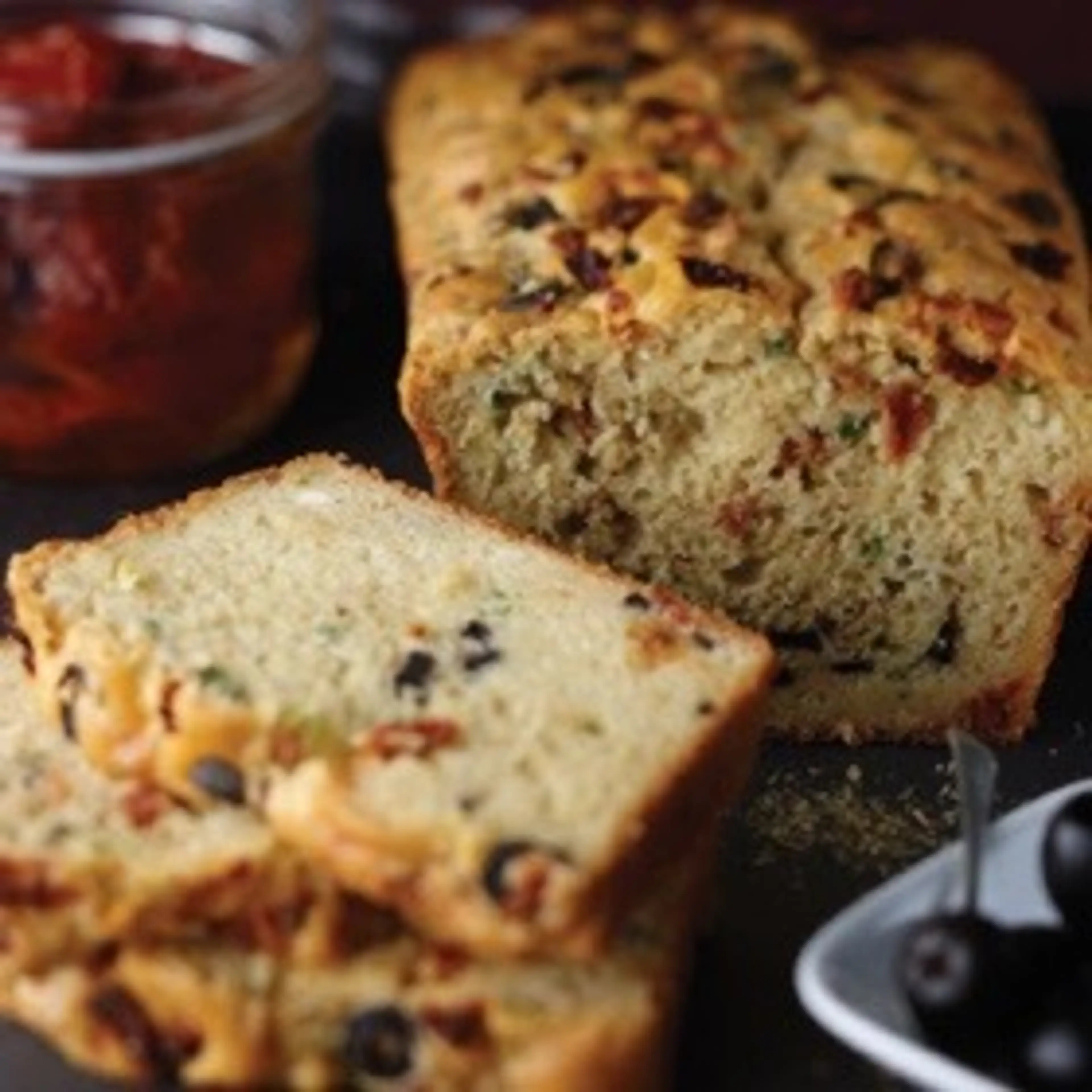 Olive And Tomato Quick Bread