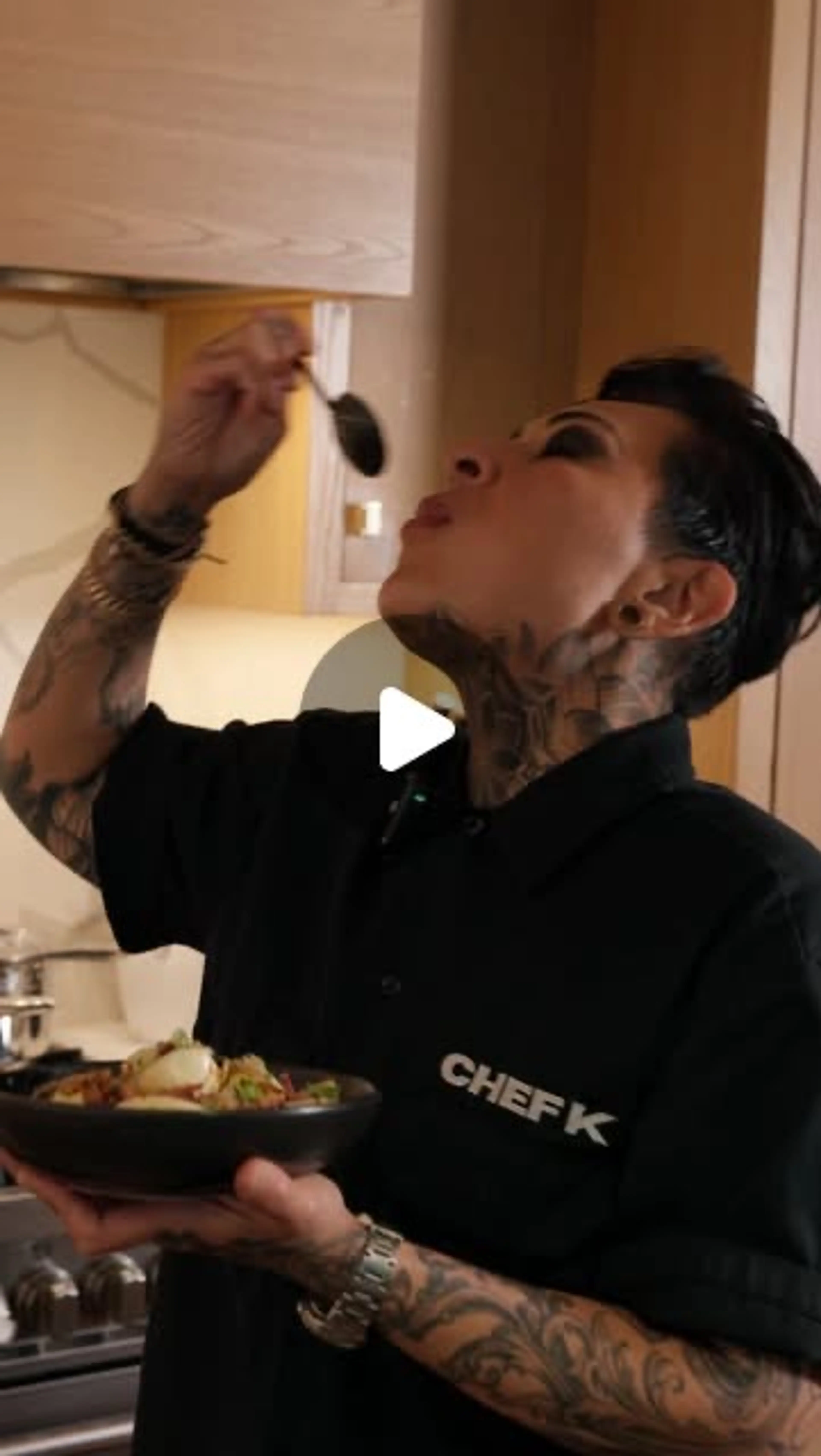 Chili Crunch Ceviche Eggs